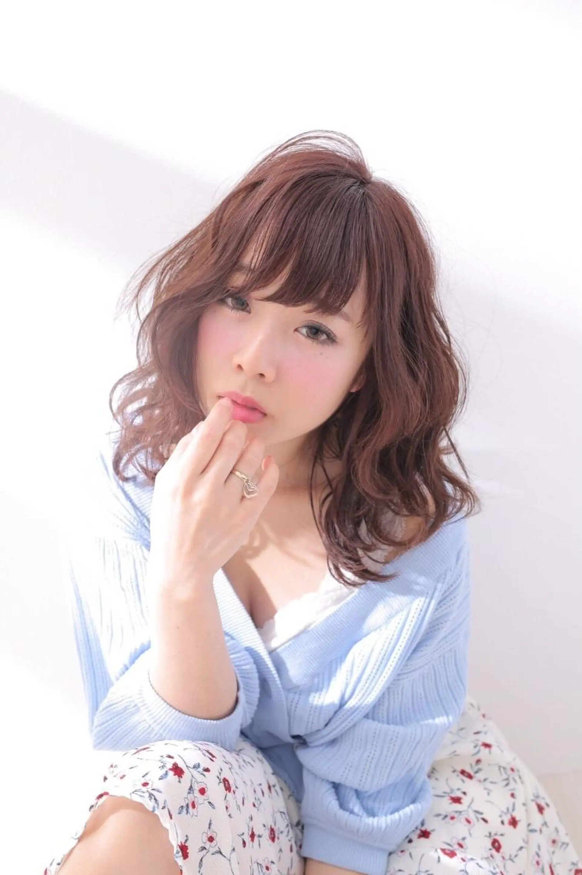 カラー レイヤーカット 早崎太生のヘアスタイル