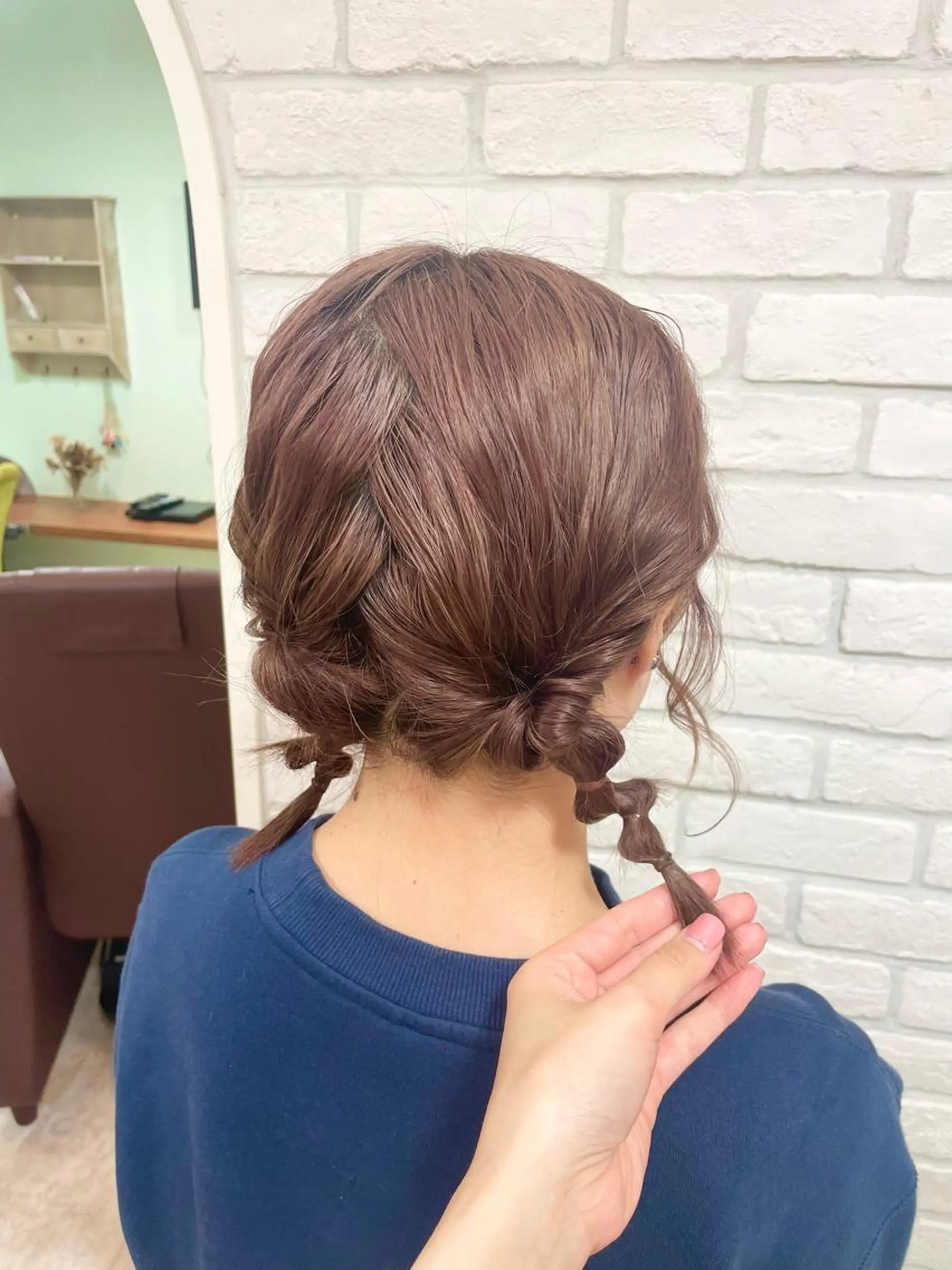 ミディアム ヘアアレンジ ヘアセット 🍒齋藤 澪🍒のヘアスタイル