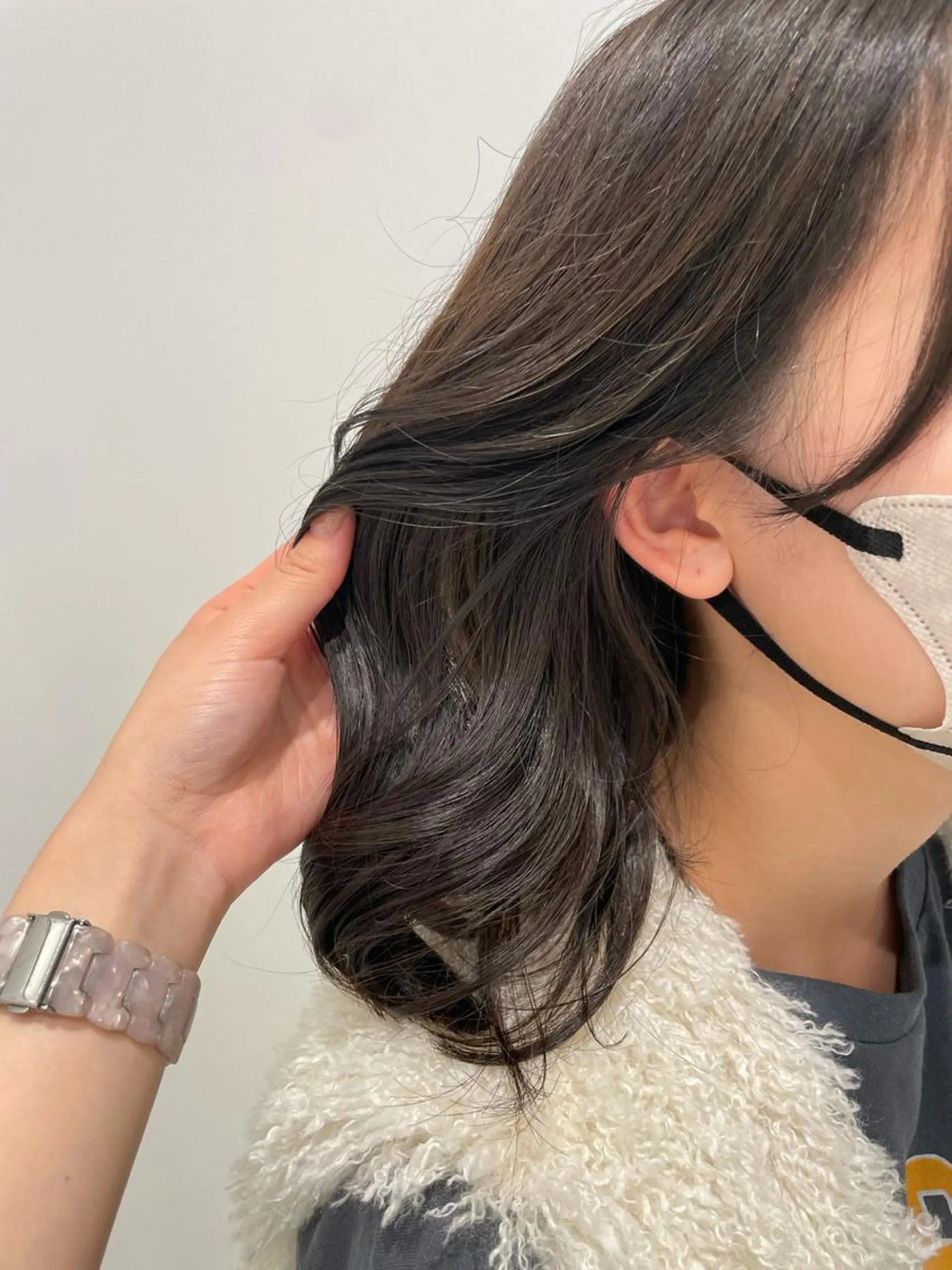 カラー ベージュカラー 透明感カラー オリーブベージュ 暖色🎀ゆるふわ☁️ MOERI 🍒のヘアスタイル