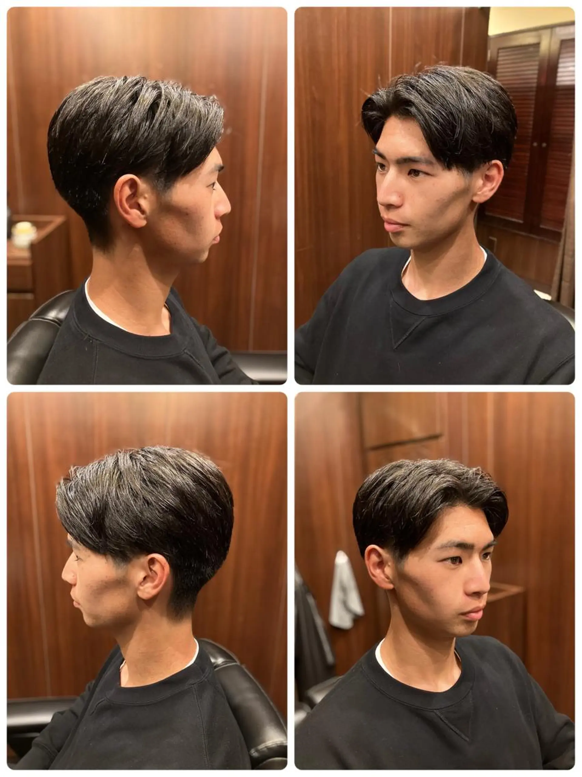 ミディアム BroTokyo Barbershop 銀座店所属・大河 たいがのヘアスタイル
