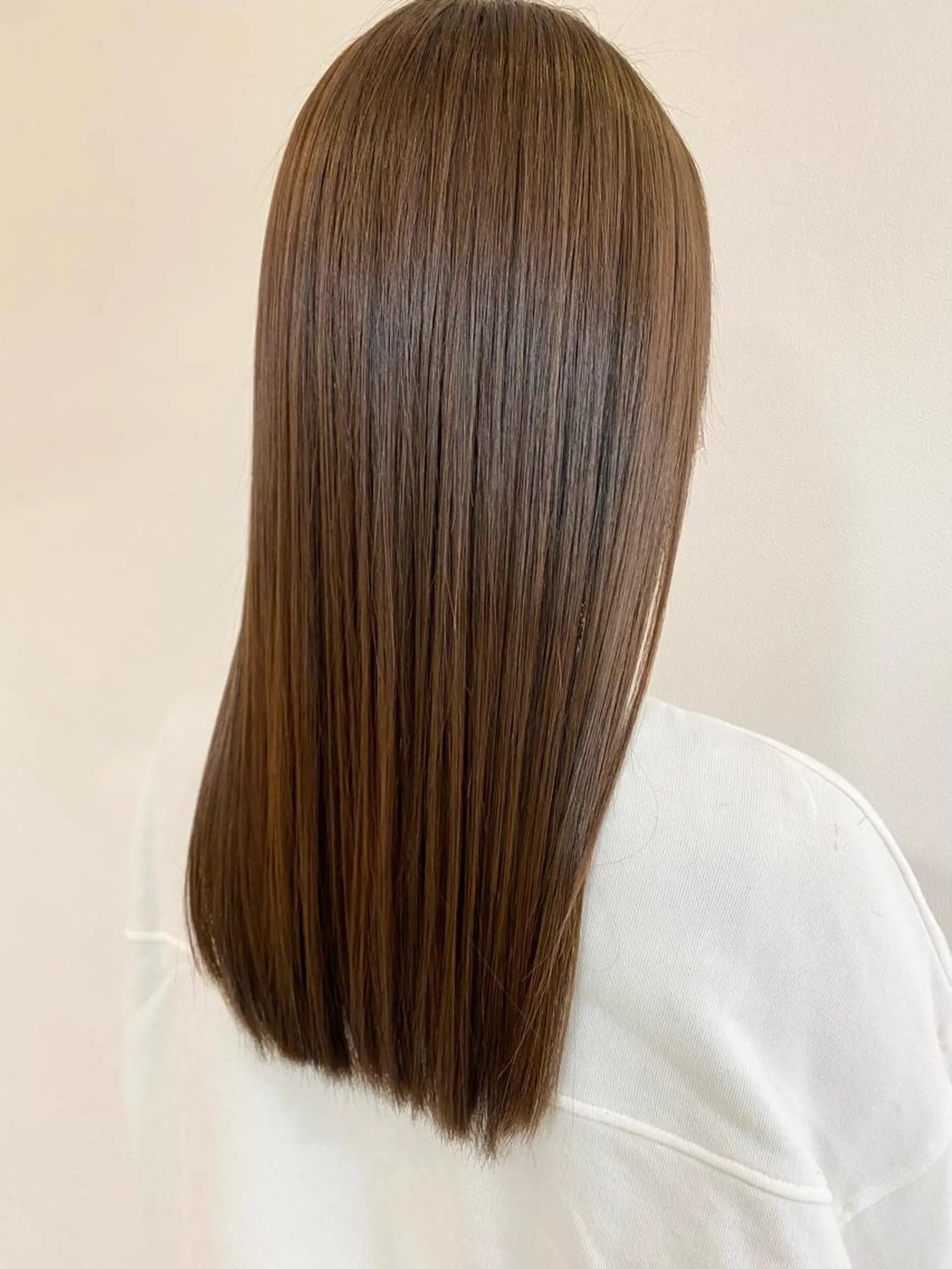 ロング カラー 透明感カラー トリートメント ヘアカラー トリートメント メンズパーマモデル 無料/今間 海音のヘアスタイル