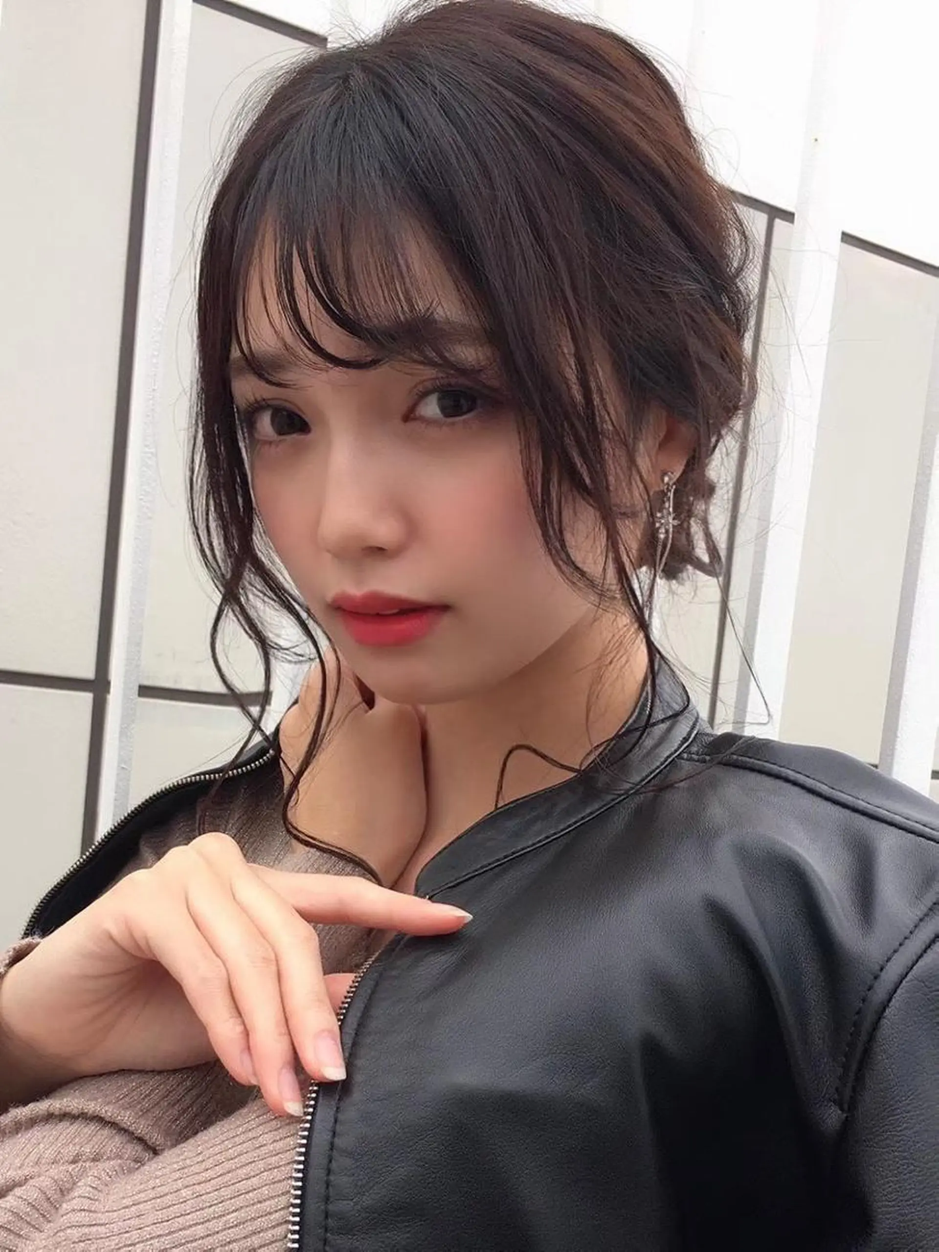 ミディアム カラー ヘアアレンジ 當間 大知のヘアスタイル