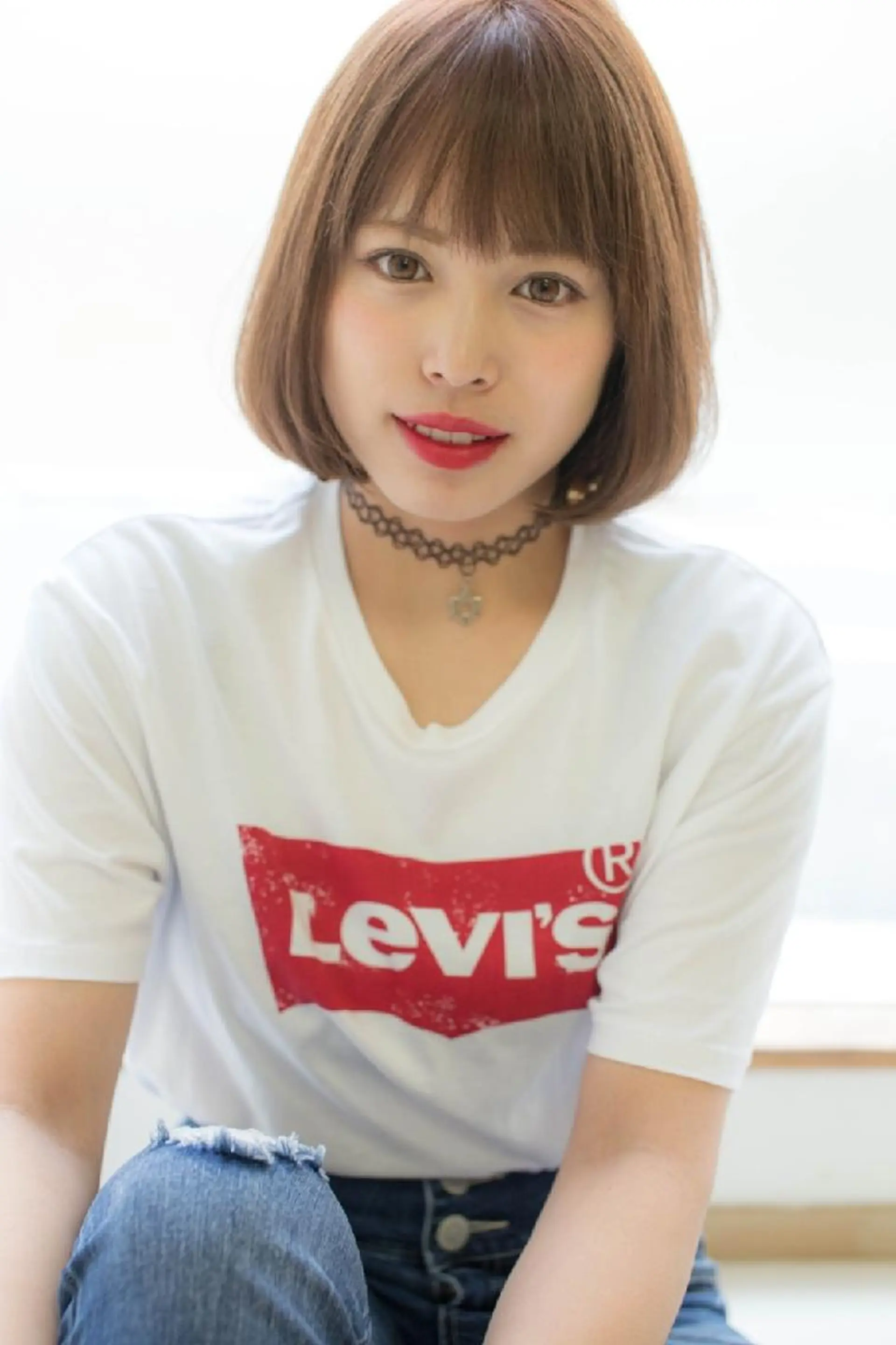 ショート ボブ ミュゼドゥラペ所属・濱口 貴史のヘアスタイル