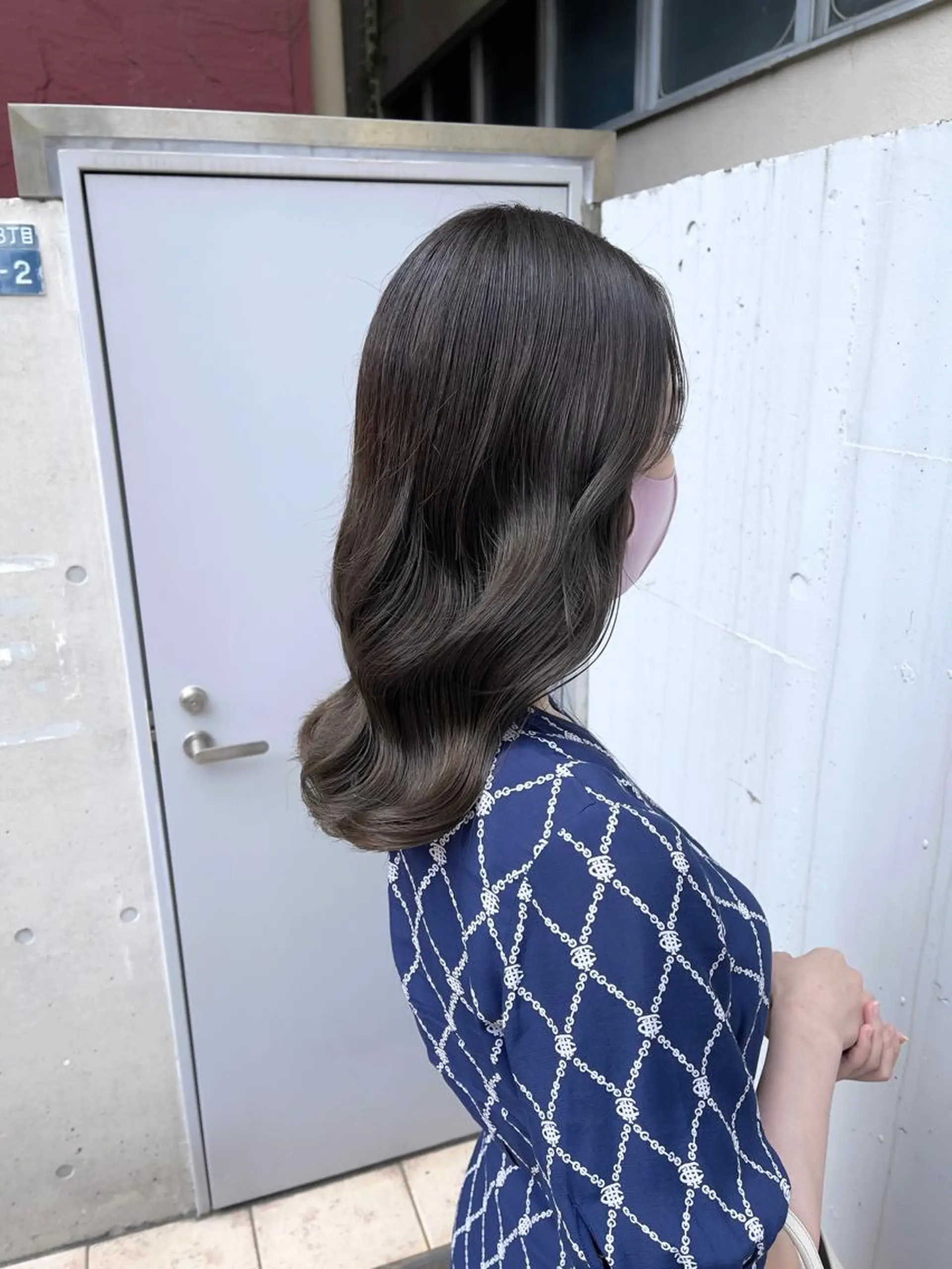 セミロング 泉 堅也のヘアスタイル