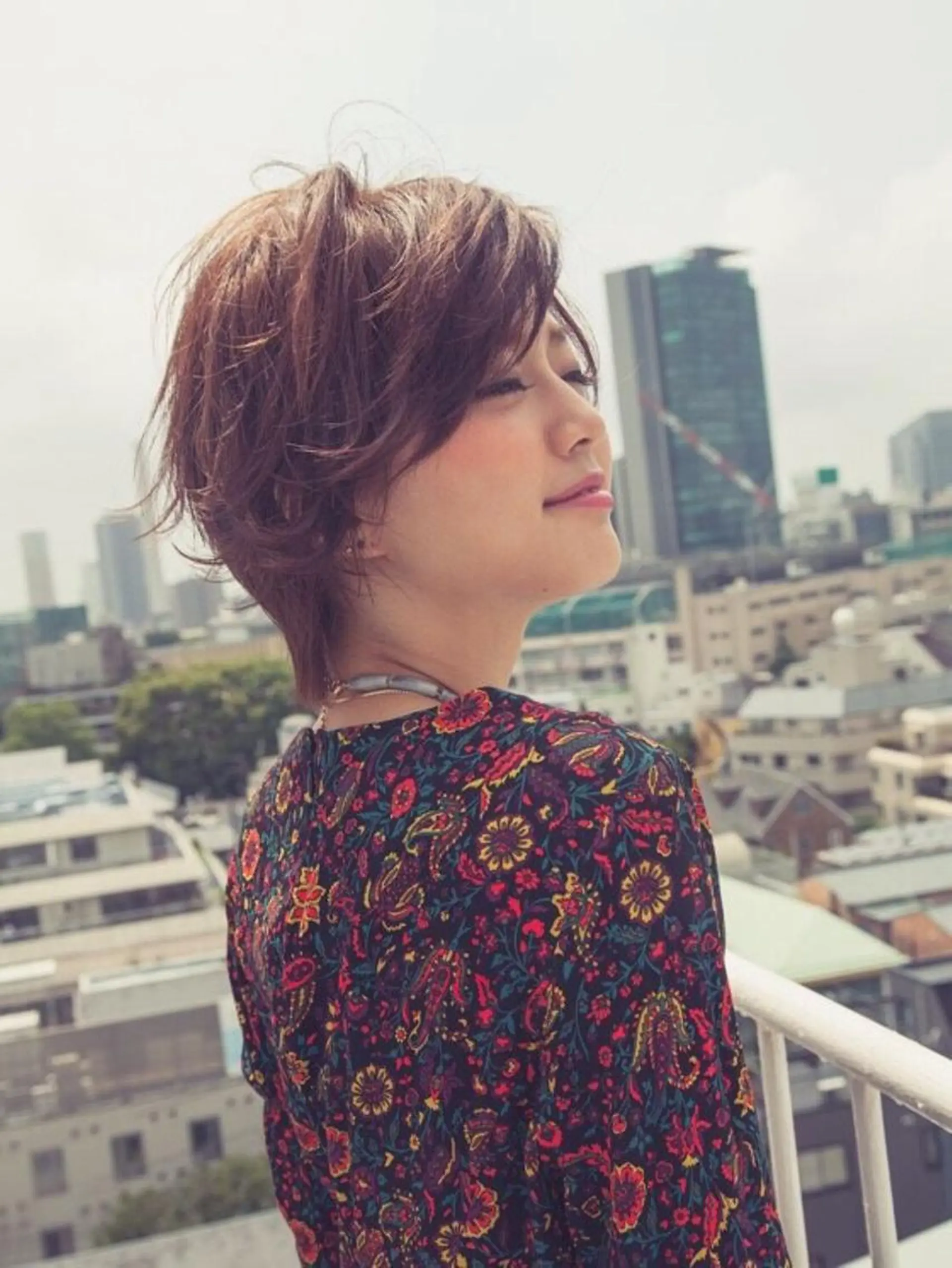 ショート カラー 相武台ショート特化 💐川崎希💐のヘアスタイル