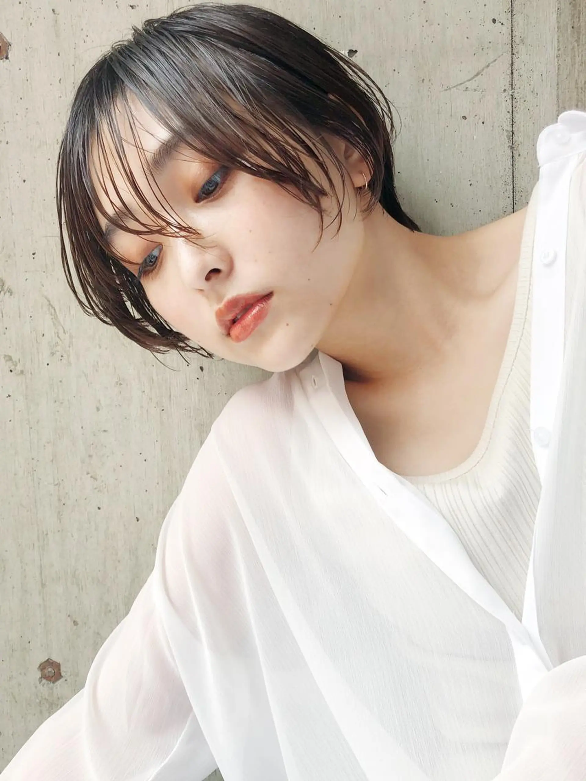 ショート 💖透明感カラー HAYATO💖のヘアスタイル