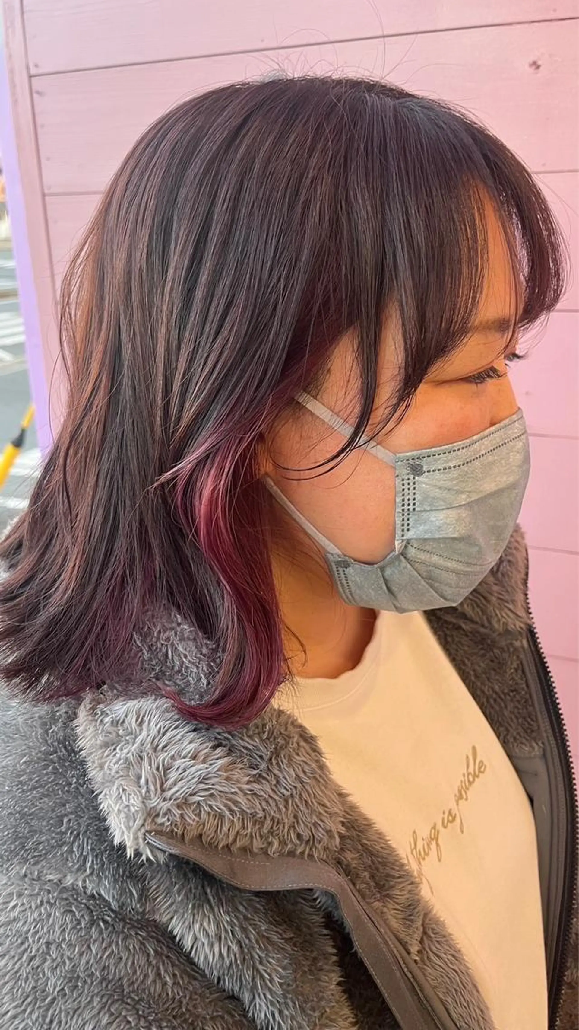 カラー バレイヤージュ ブリーチ ケアブリーチ 透明感カラー デザインカラー ミシェル /韓国ヘア🕊️のヘアスタイル