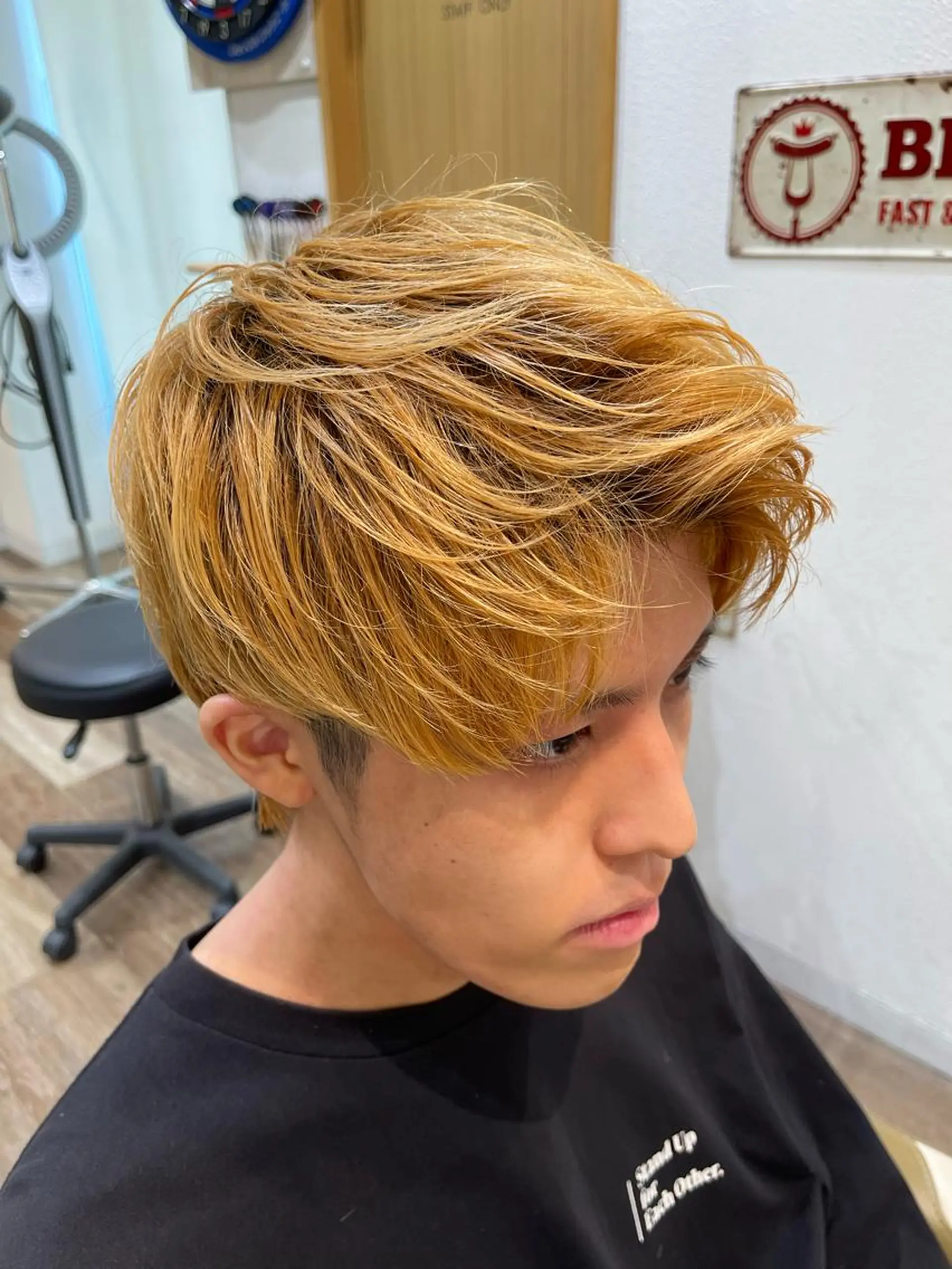 メンズ カット メンズパーマ 北原寿樹のヘアスタイル