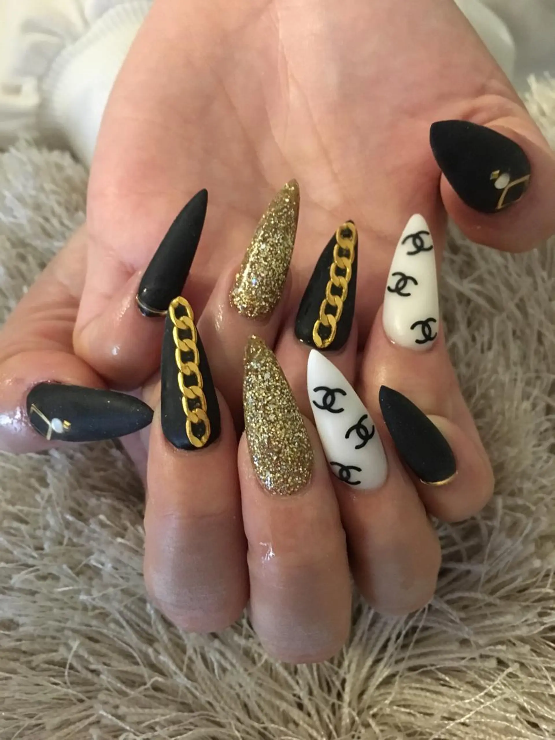 ネイル ハンドネイル 星 亜也加のネイルデザイン