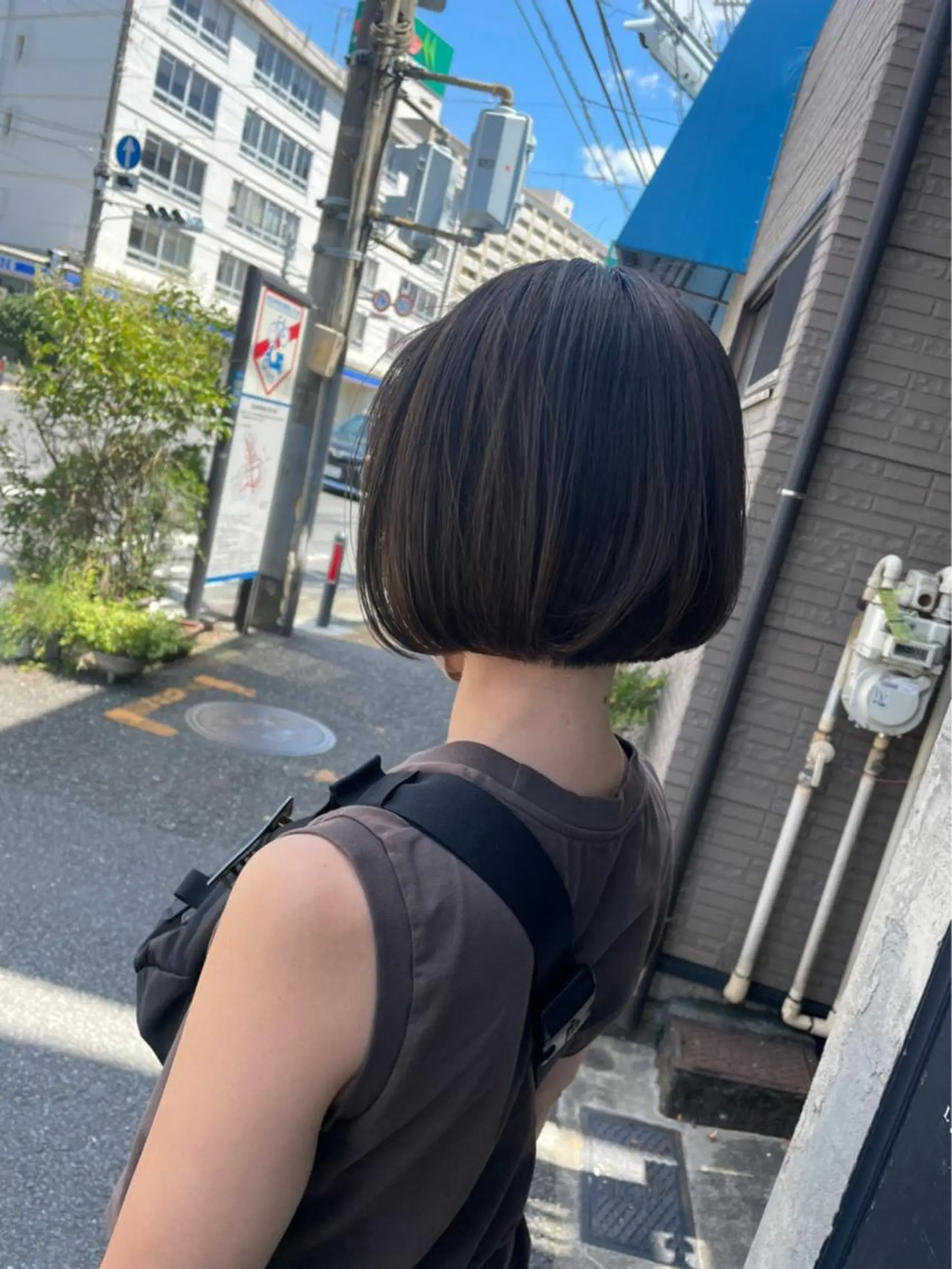 ショート 千葉 涼のヘアスタイル