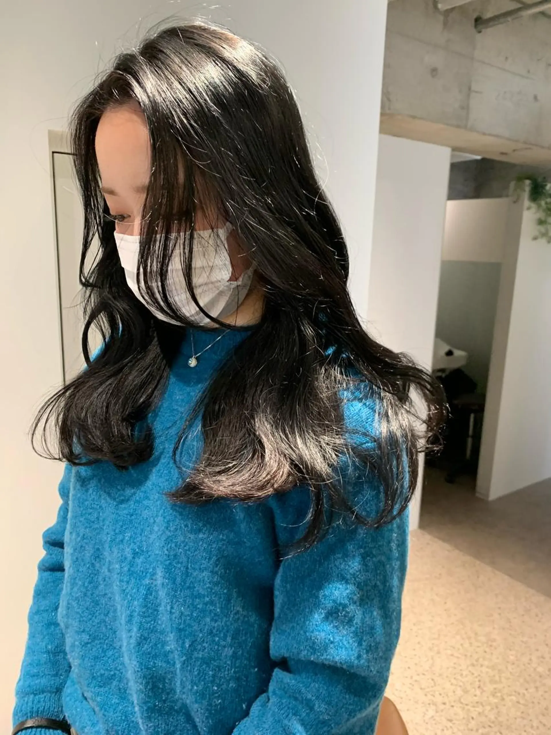 ロング カラー ブリーチ ヘアカラー TONUKOA RUA下北沢店【トヌコア ルア】所属・丸山璃子 /パーマ/レイヤーのヘアスタイル