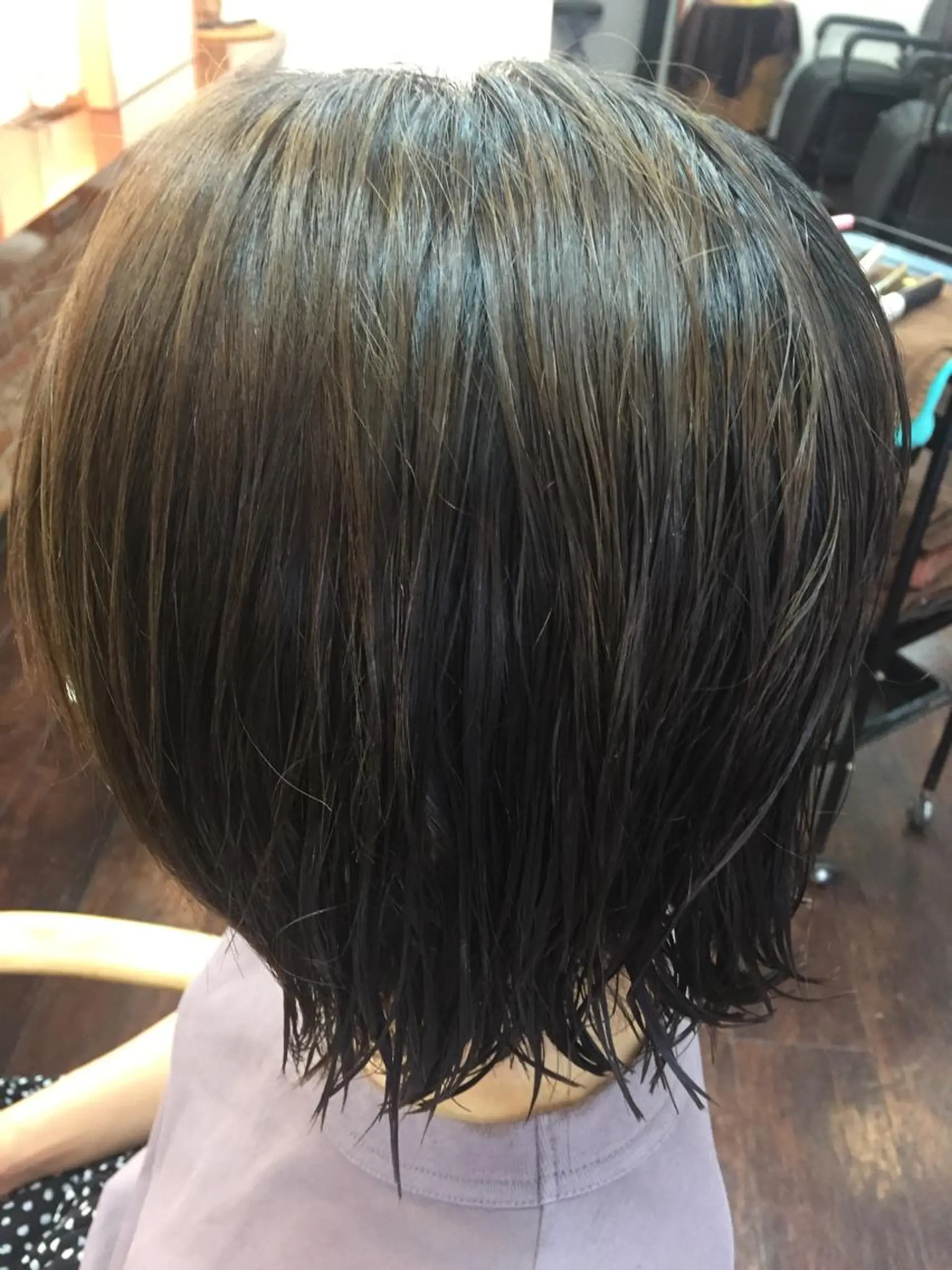 ショート パーマ 桧山 真のヘアスタイル