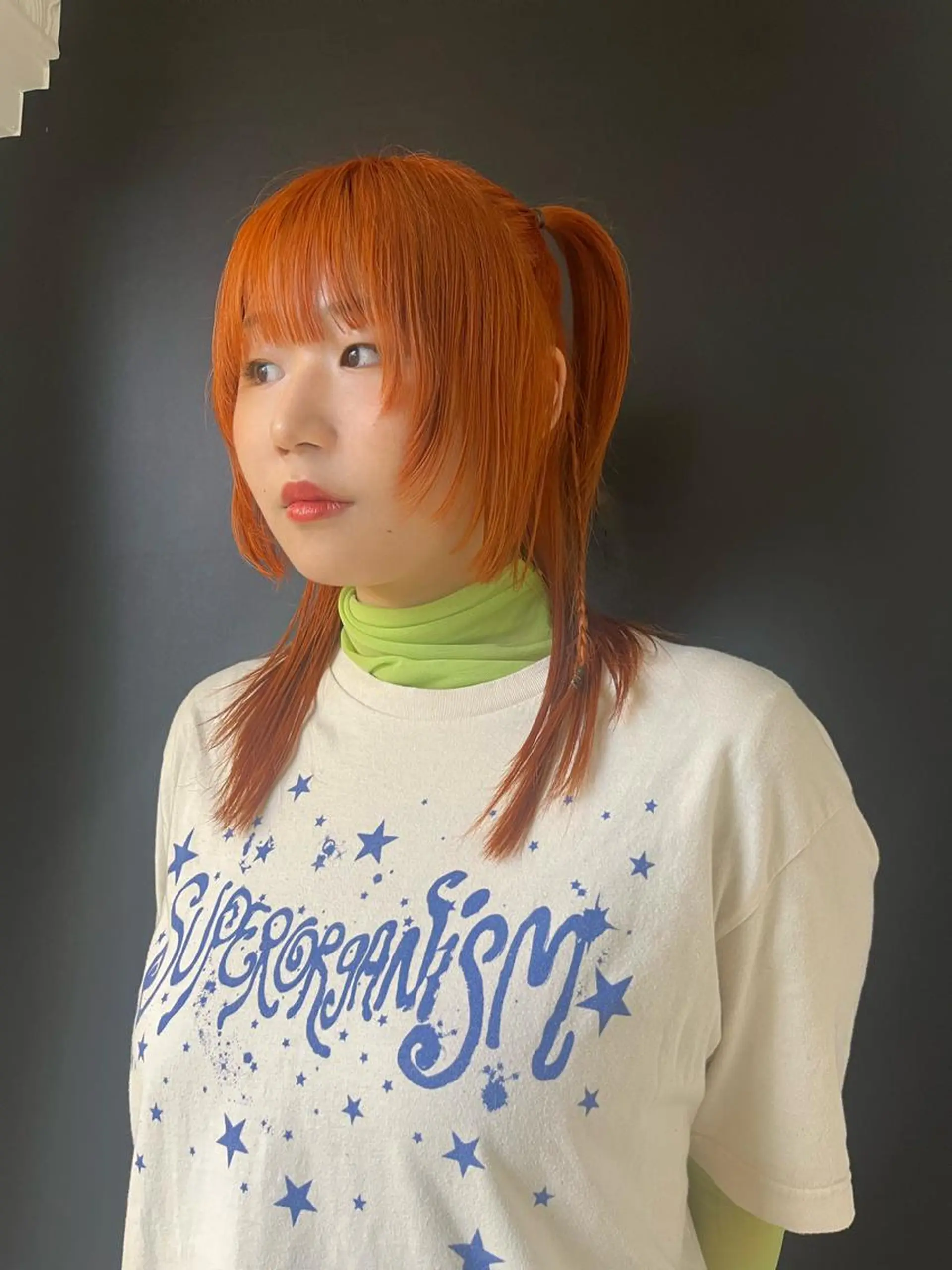 セミロング カラー @kyoniyy KYONIのヘアスタイル