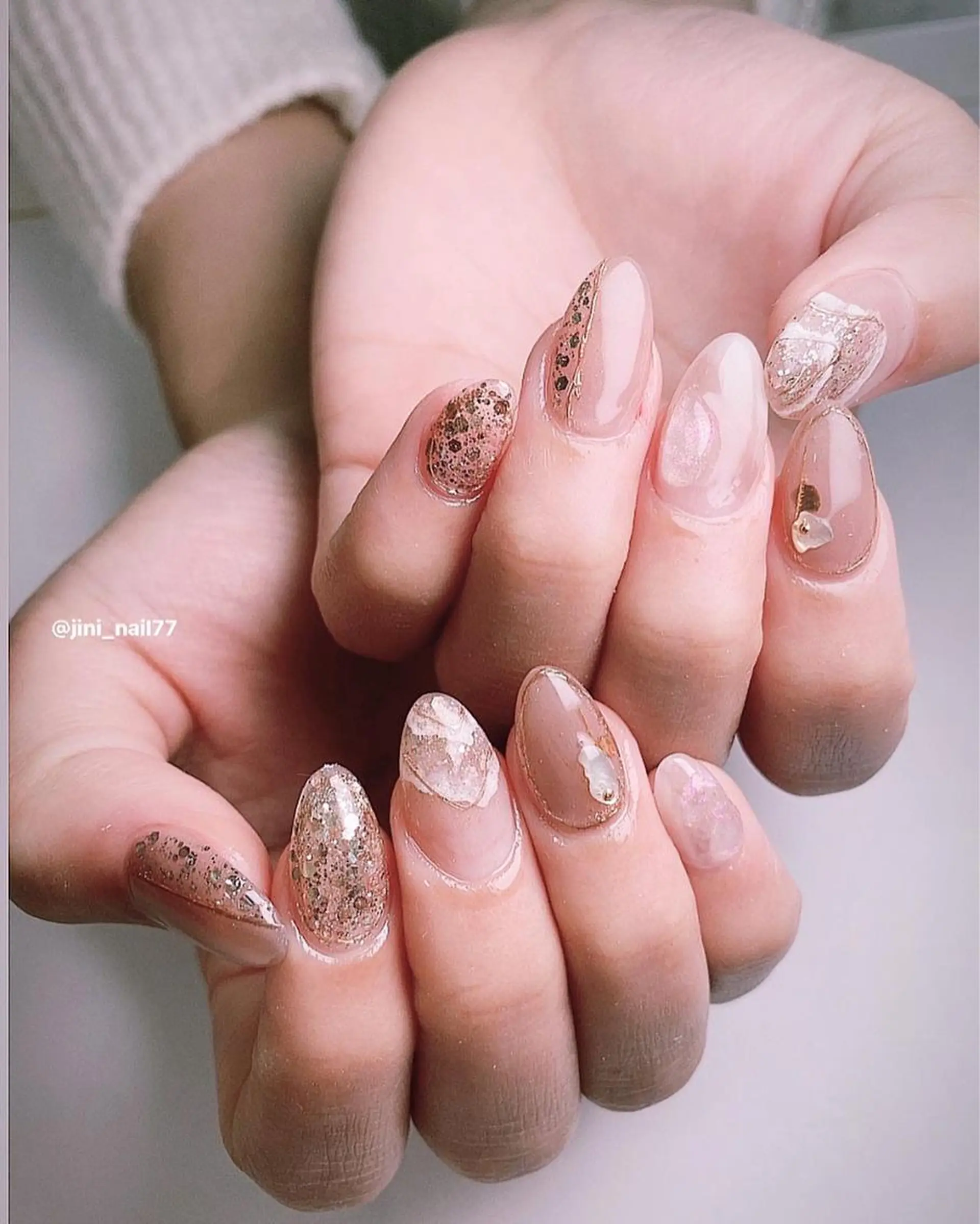 ネイル ハンドネイル JINI NAIL所属・ジニ ネイルのネイルデザイン
