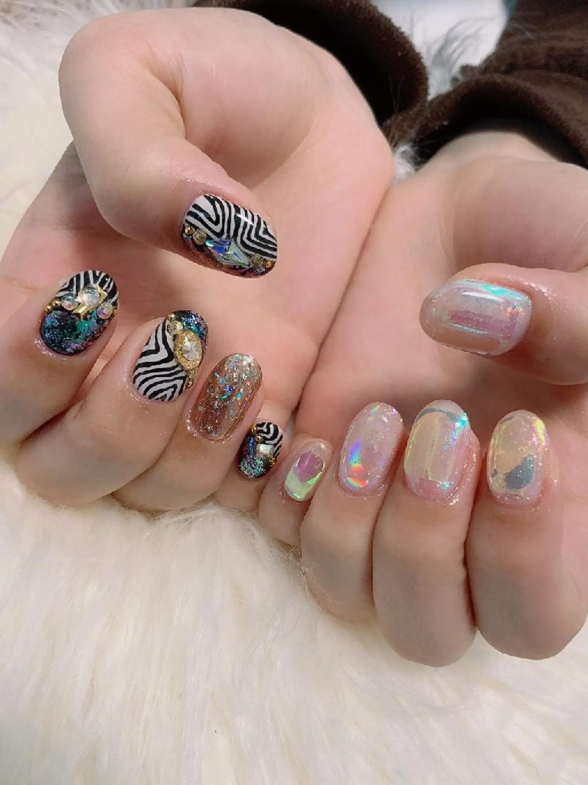 ネイル 氷ネイル・うるうるネイル   MAKI NAILのネイルデザイン