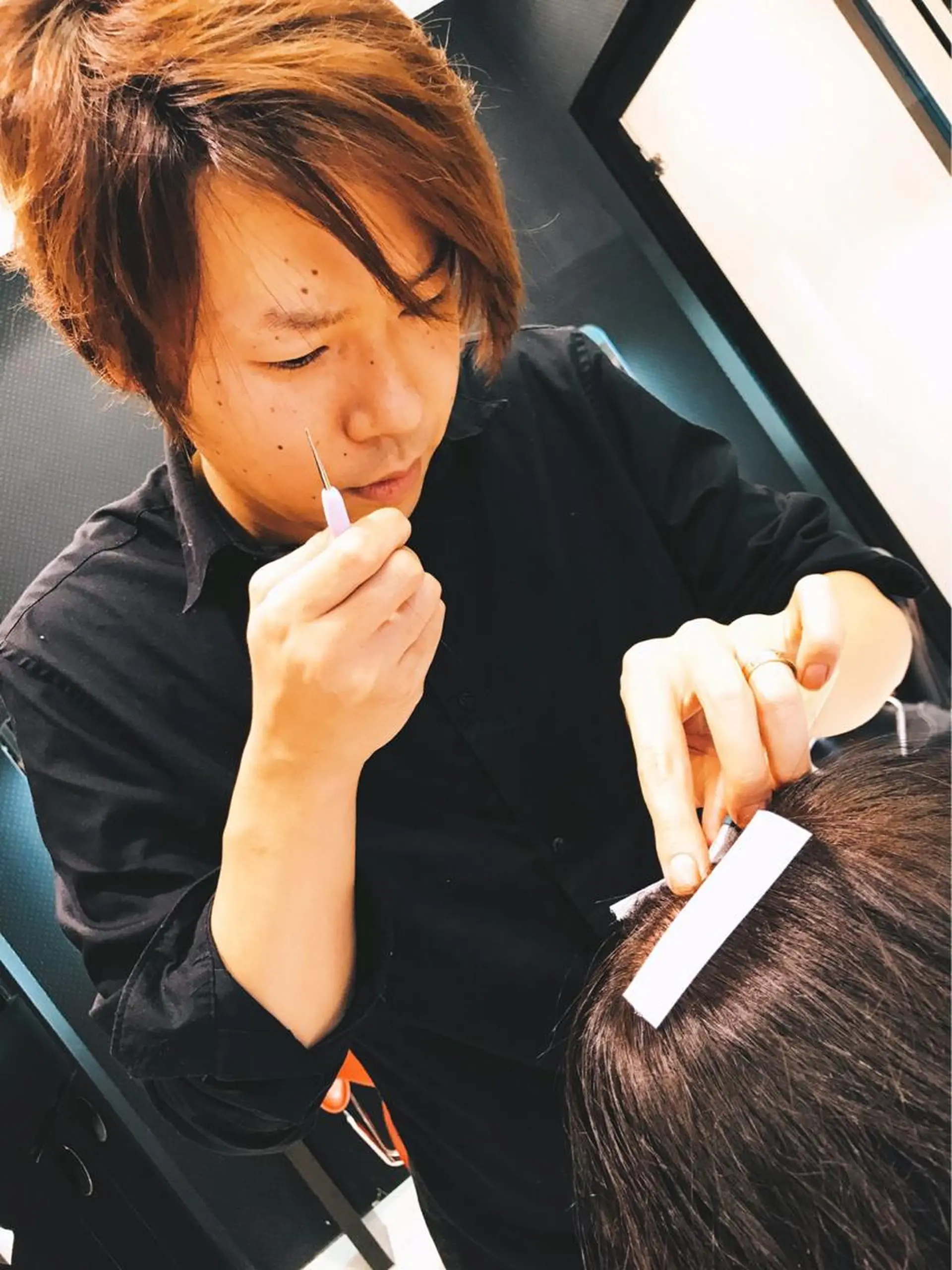 福田 武士のヘアスタイル