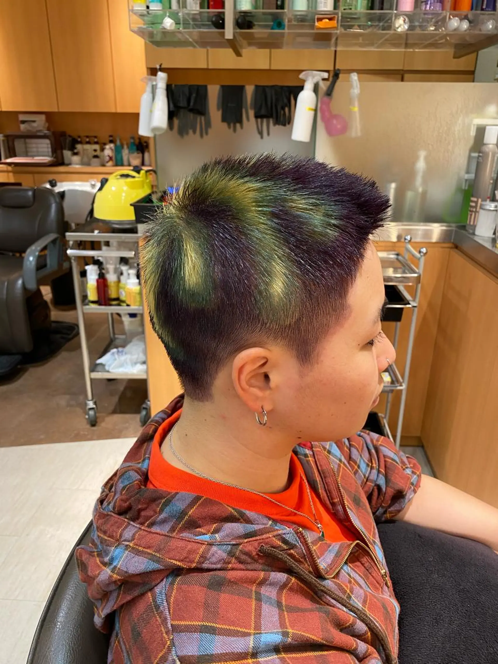 ショート カラー 🟢NEGi🟣 🫧髪質改善のヘアスタイル