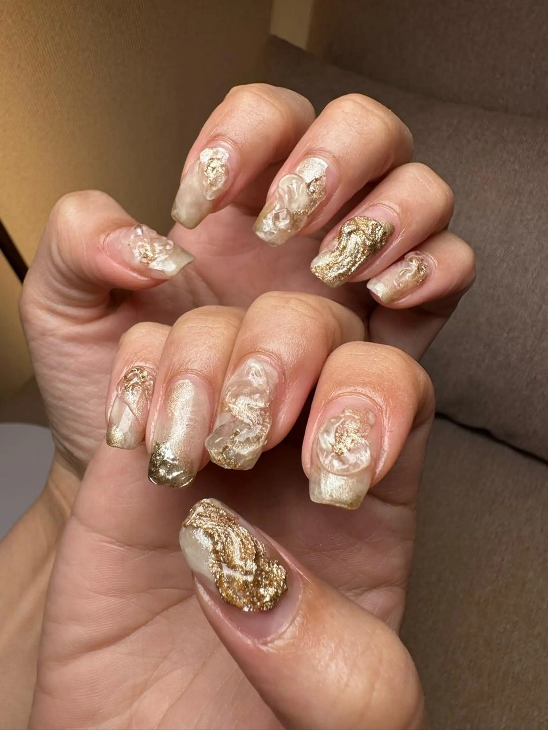 ネイル ニュアンスネイル ハンドネイル ハンドケア Atelier Ariのネイルデザイン