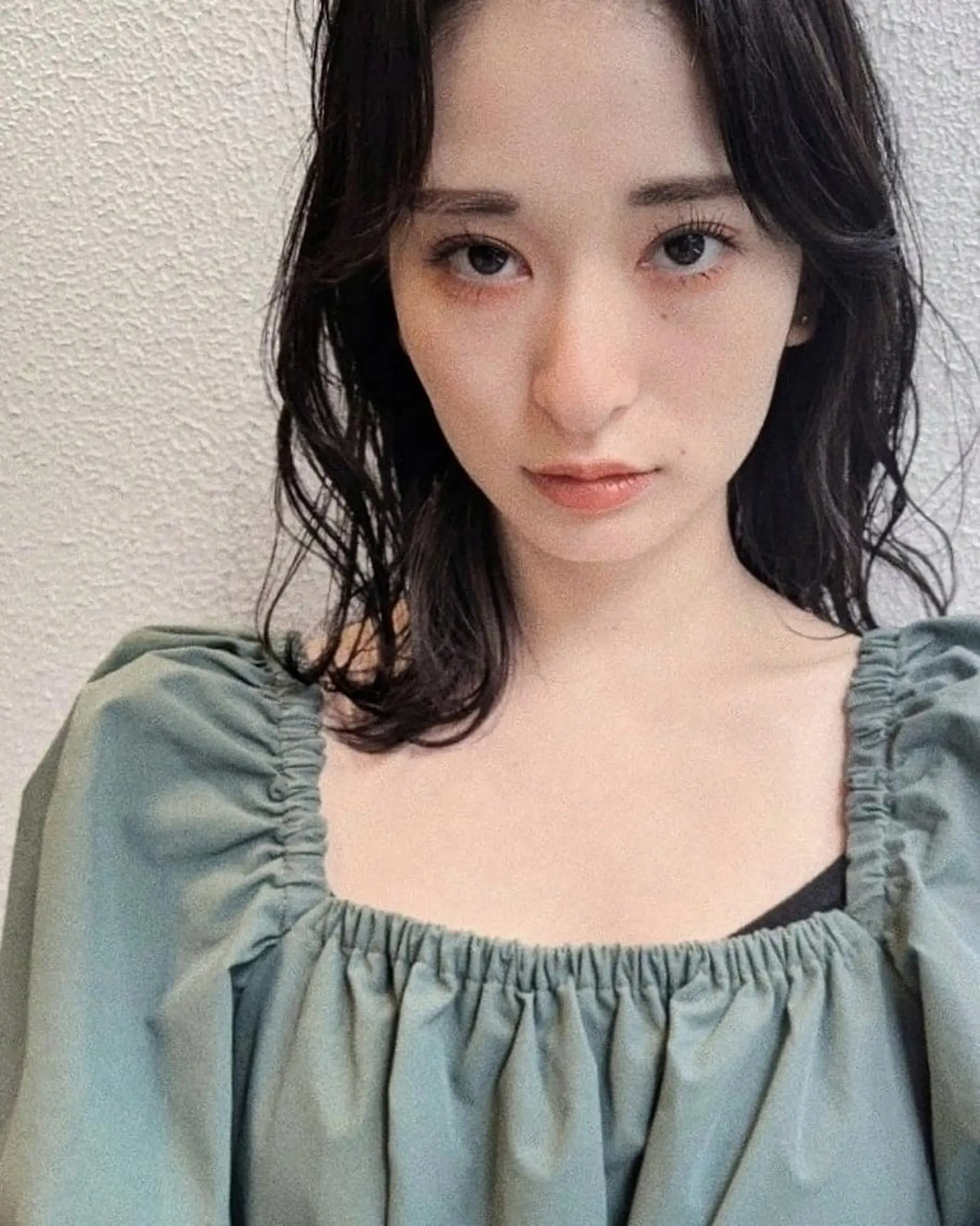 ミディアム カット ヘアカラー トリートメント 南堀江 möwen ( メーヴェ )所属・mowen RUIのヘアスタイル