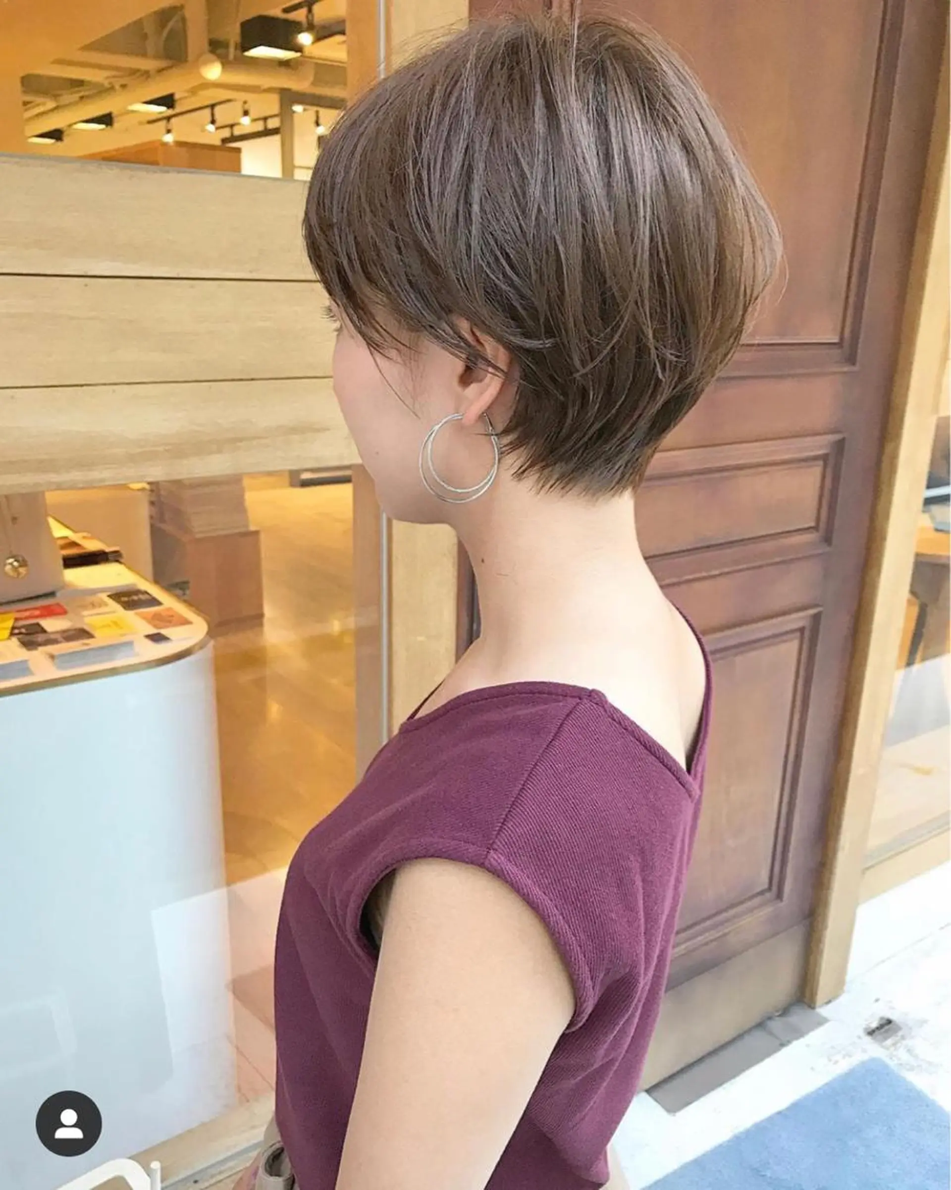 ショート 堀井 菜月のヘアスタイル