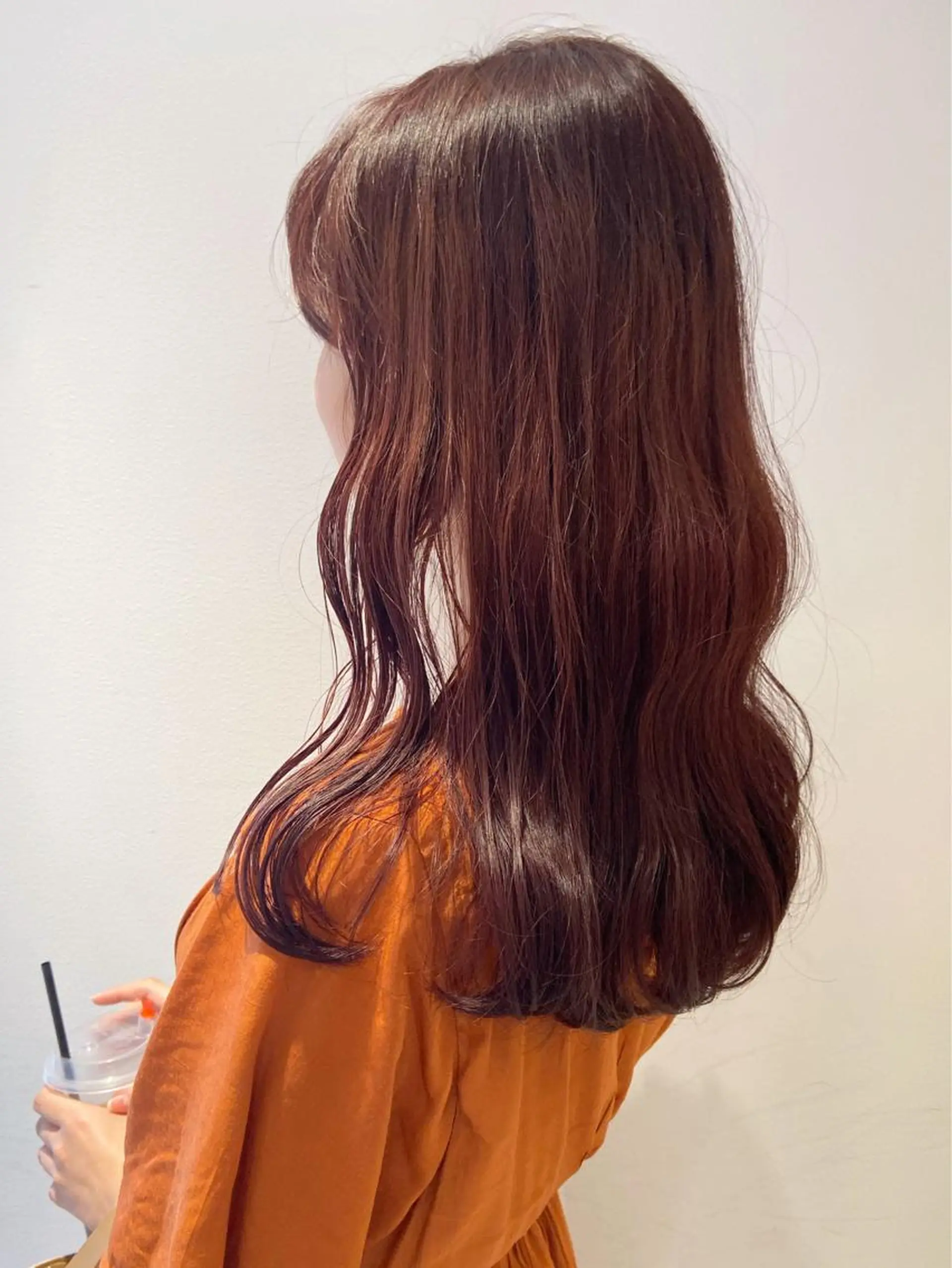 ミディアム カラー ヘアアレンジ ブリーチ ブラウンカラー ブリーチなしカラー ピンクカラー ピンクブラウン レイヤーカット指名 No.1💖マユカのヘアスタイル
