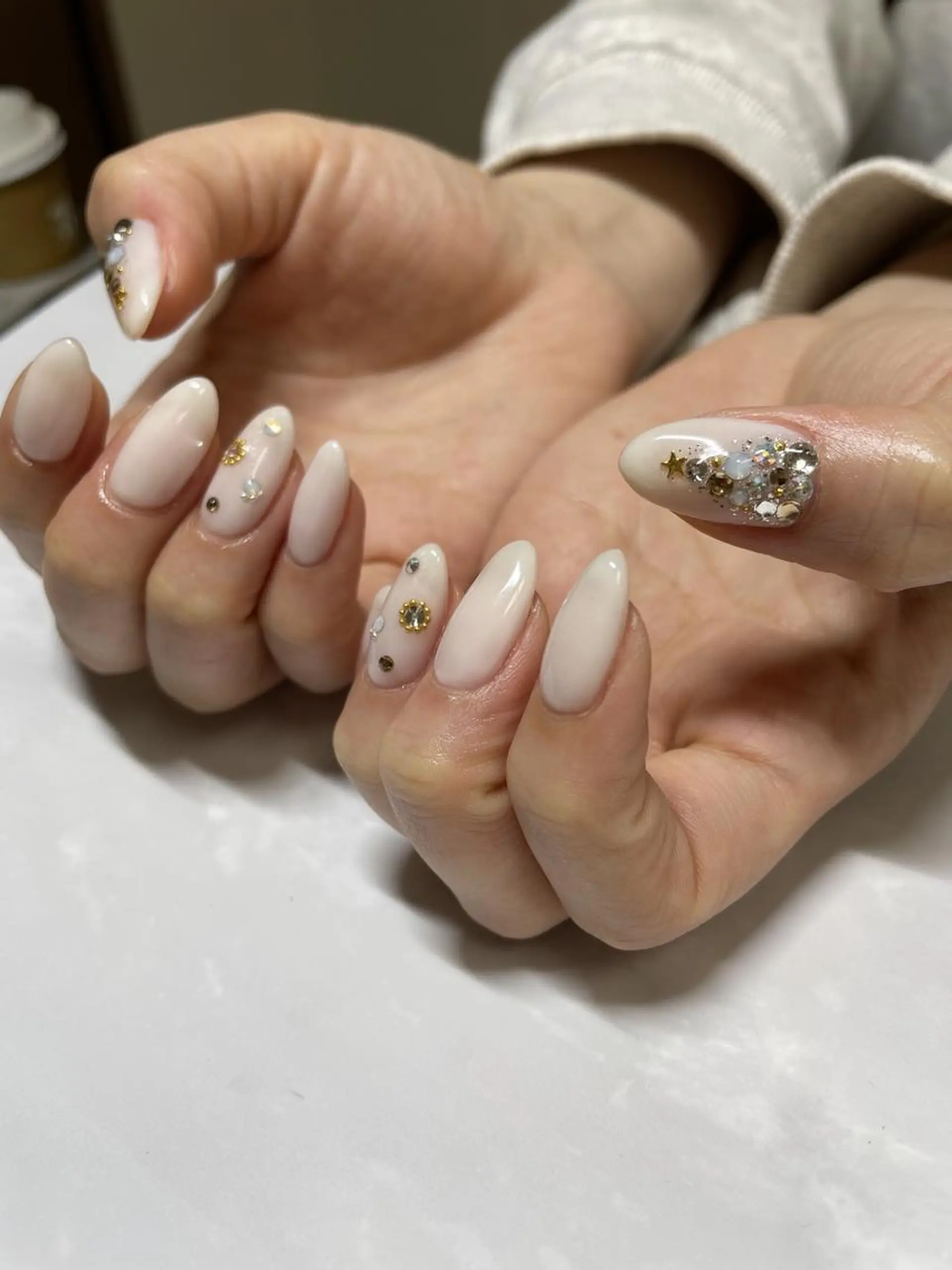 ロング ネイル クリスマス 冬ネイル クリスマス nail＆eye YUMIのマツエク・マツパデザイン