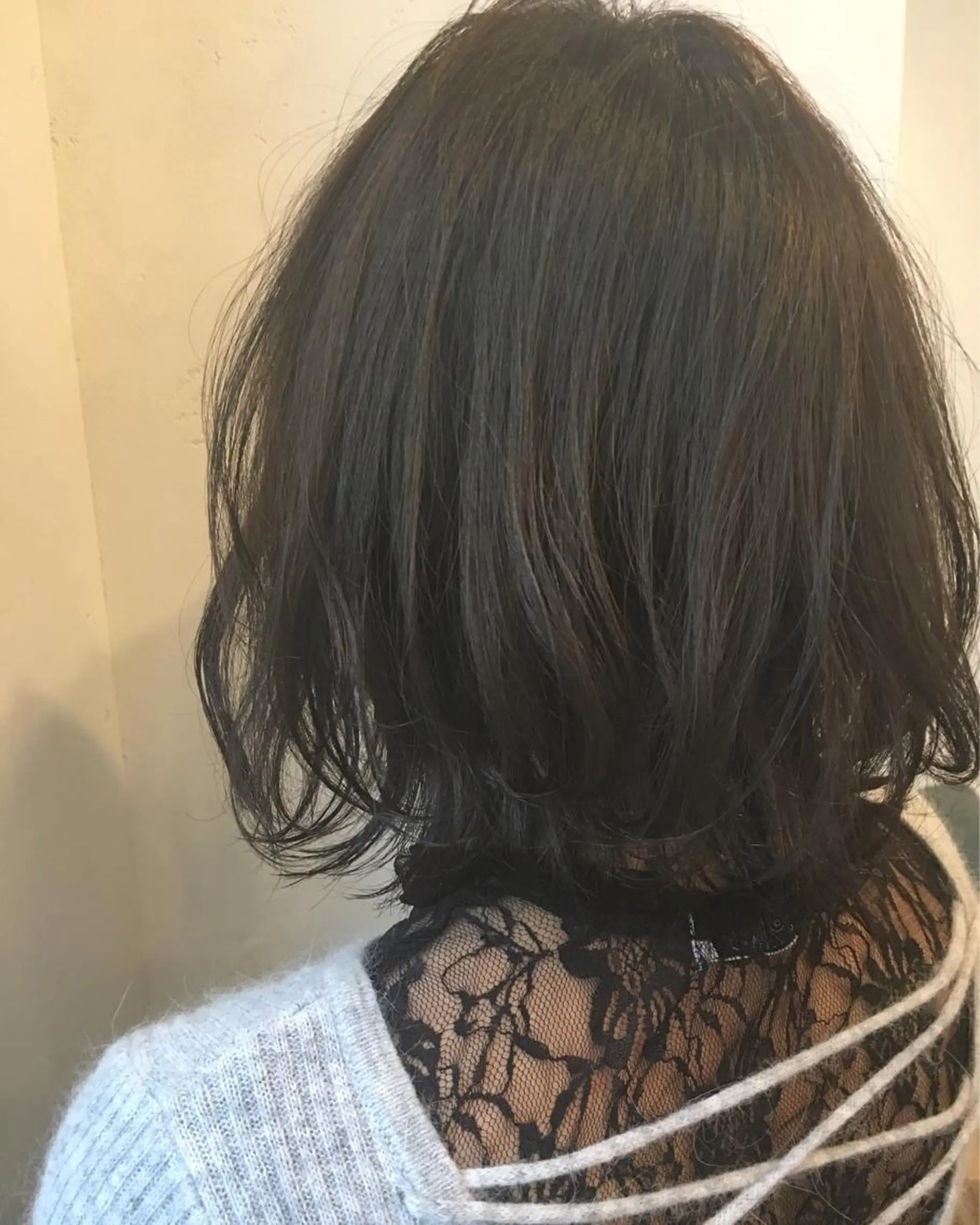 ミディアム カラー ボブ 外ハネヘア TOWA 野村　コウダイのヘアスタイル