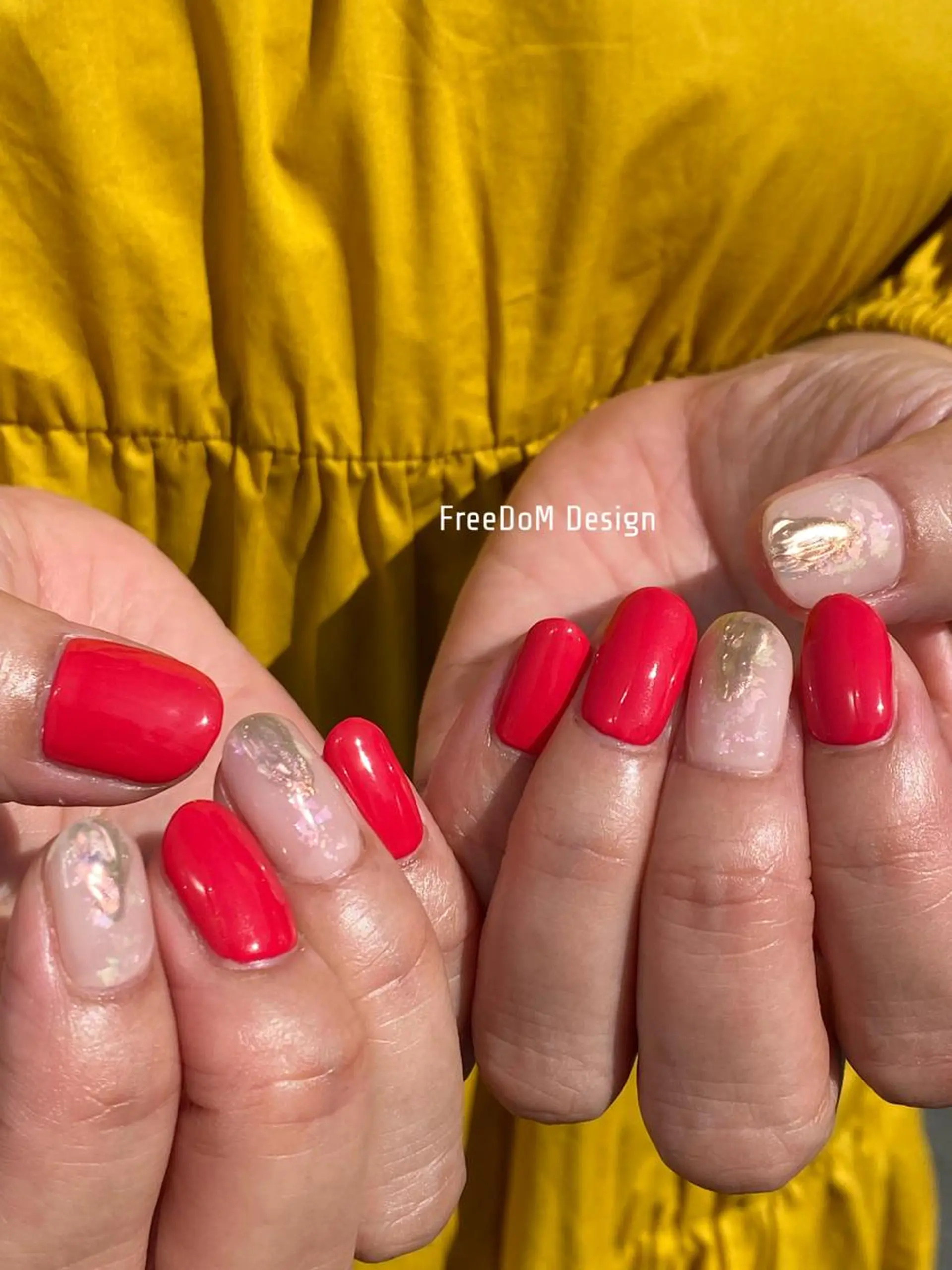 ネイル ＦreeDoＭ   Design所属・W KUMIのネイルデザイン