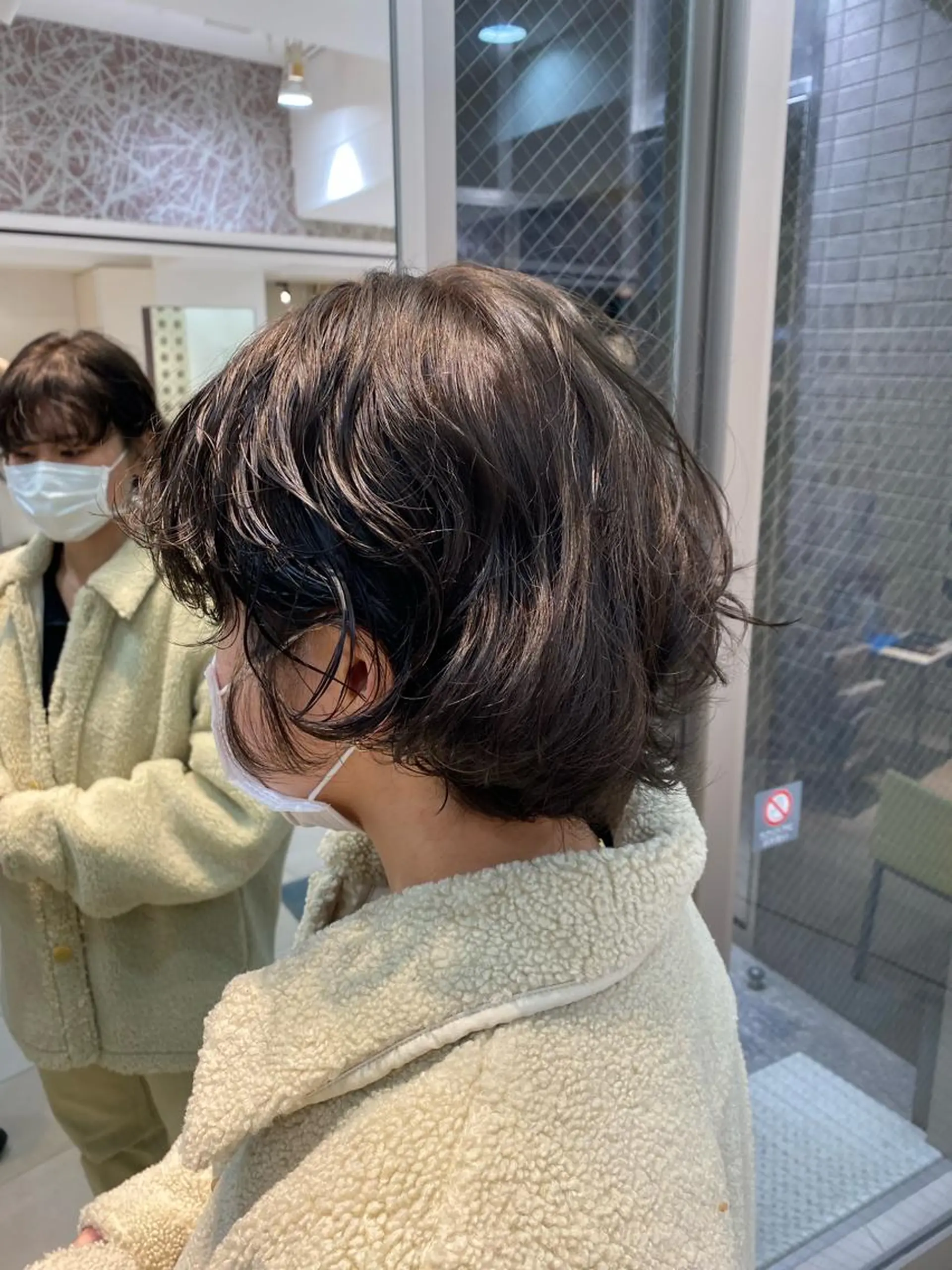 ショート カラー パーマ カット ヘアカラー トリートメント Aujuaソムリエ ❤️‍🔥今吉 晃太のヘアスタイル