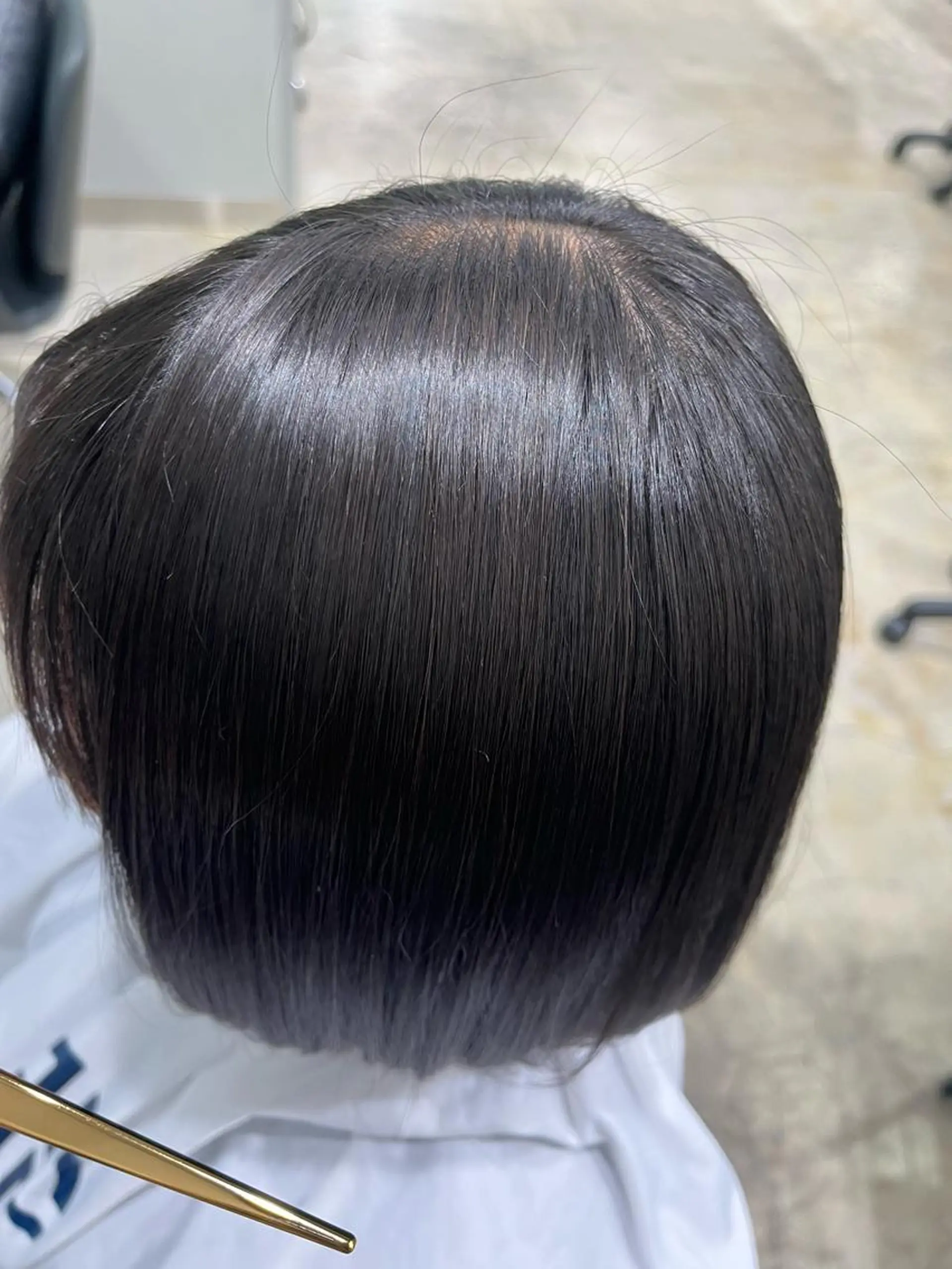 ミディアム 美髪×縮毛矯正 水上真由美😘のヘアスタイル