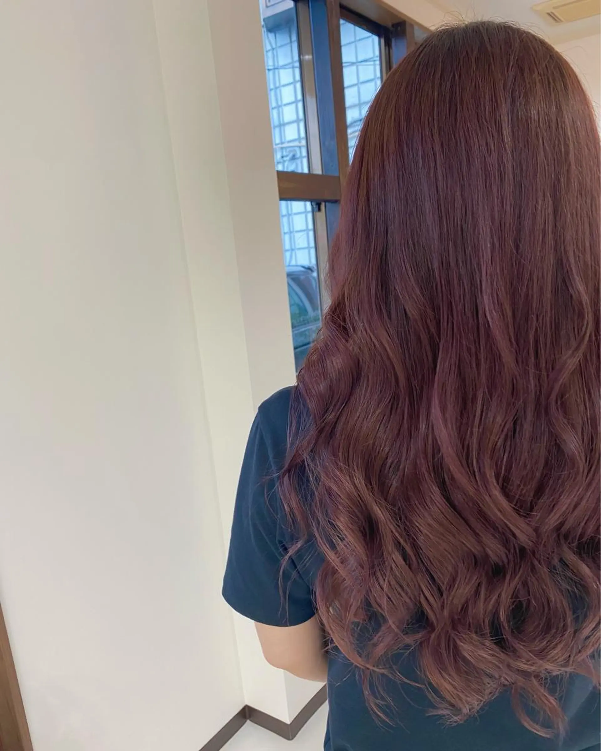 ロング 松本 菜那のヘアスタイル