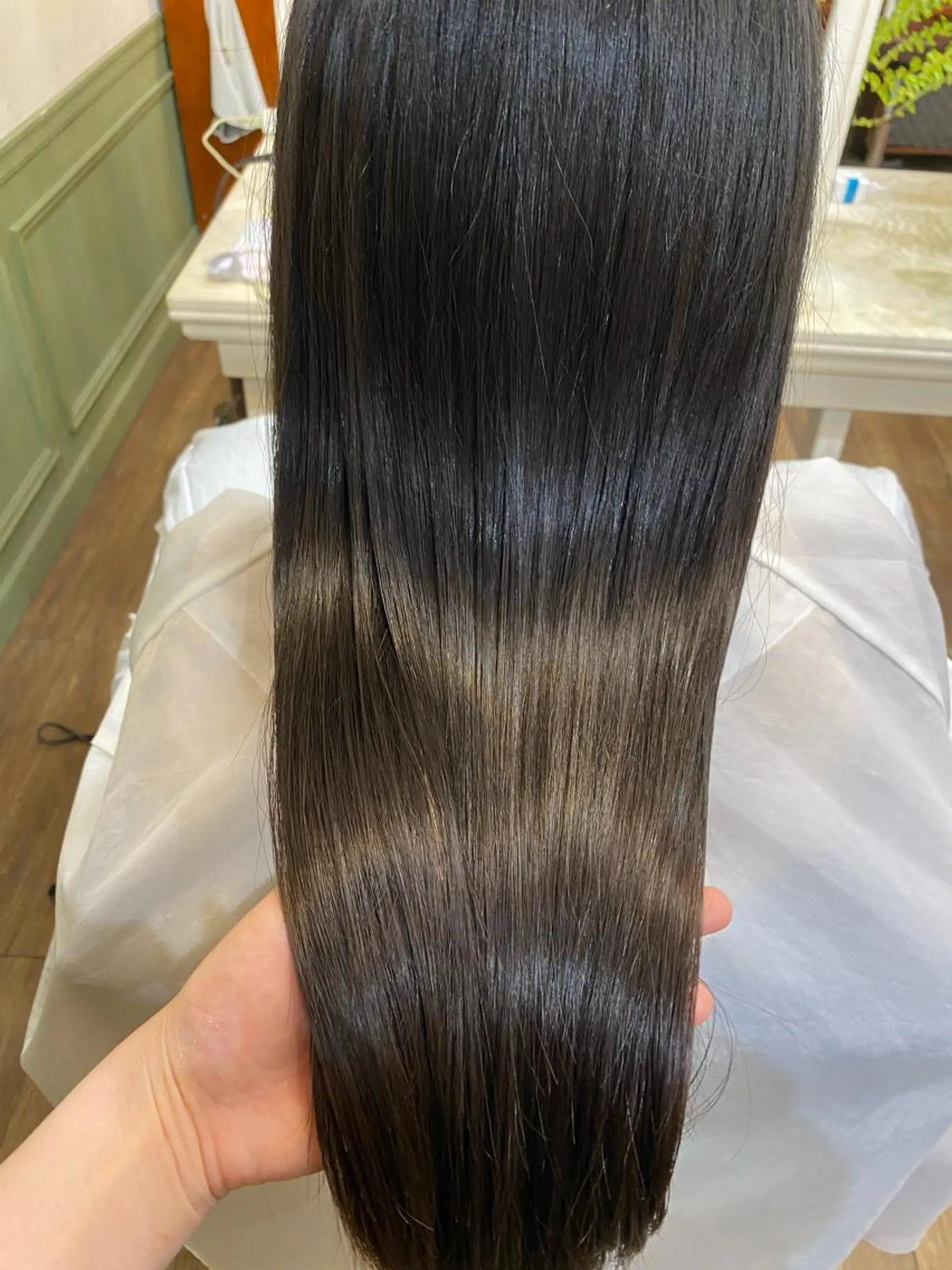 ロング 縮毛矯正 吉祥寺 unica by belle所属・utsumi uran 吉祥寺のヘアスタイル