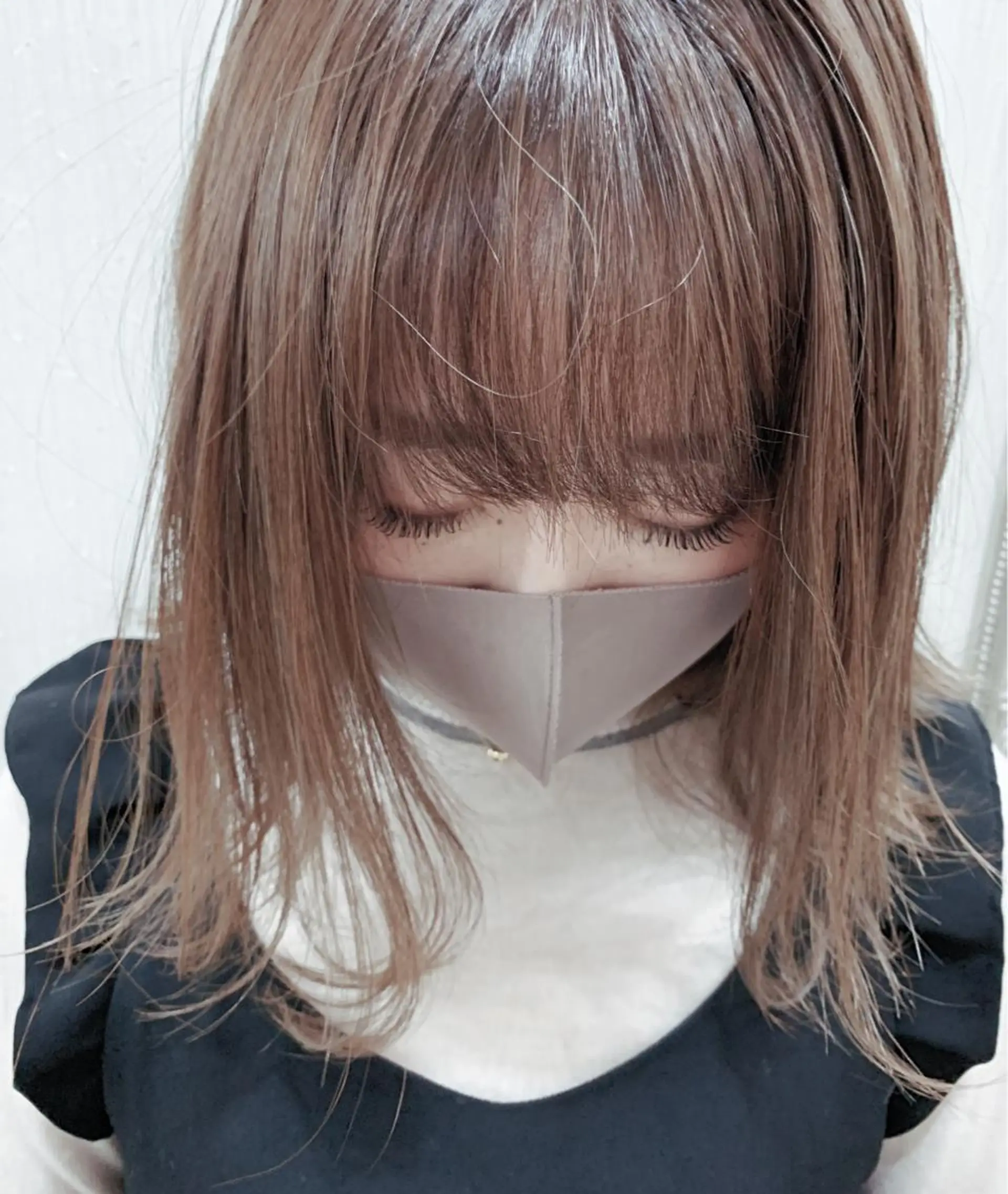 ミディアム カラー 🌿nudeカラー/ レイヤー/藤原🌿のヘアスタイル