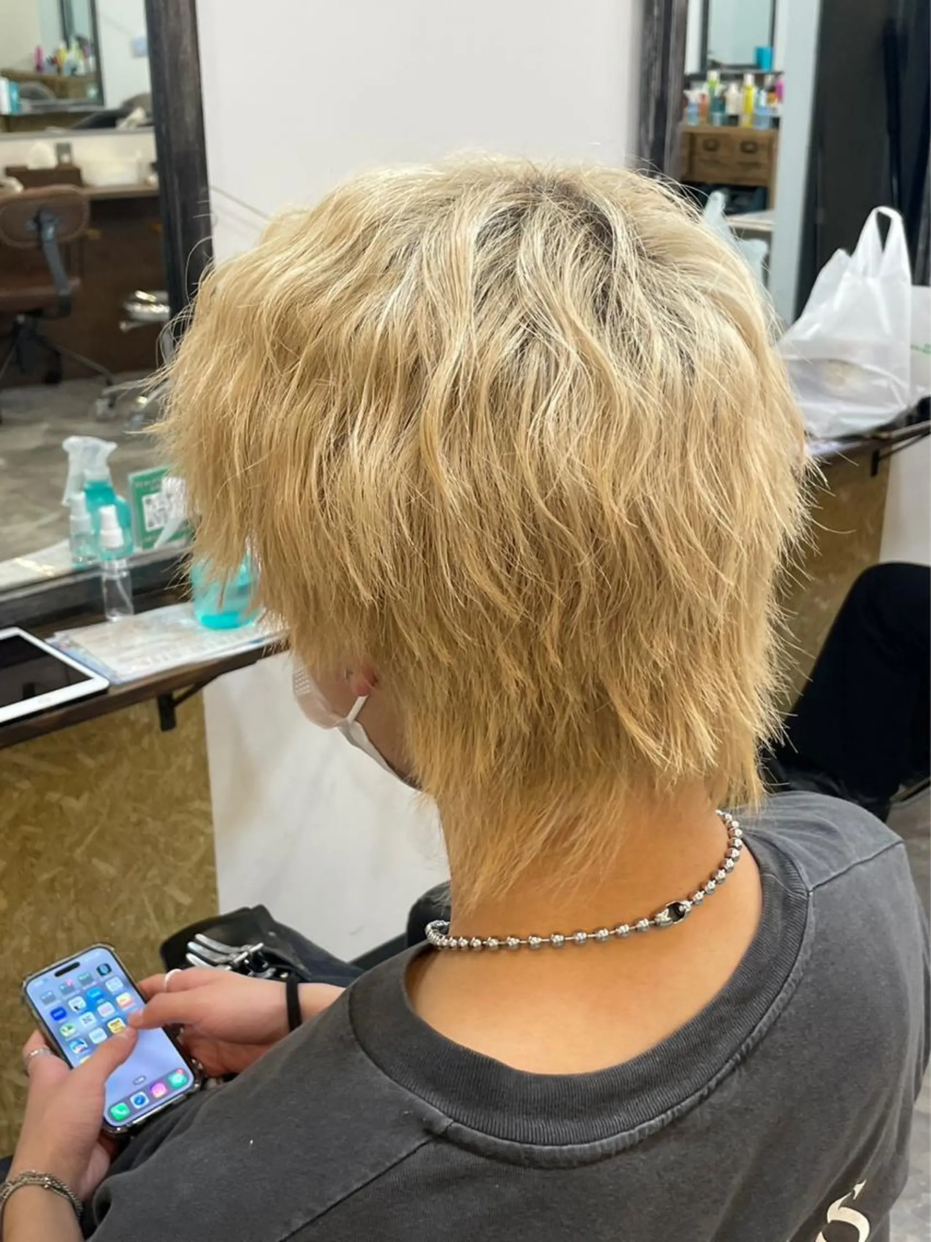 ミディアム メンズ メンズパーマ特化🏆 宮崎健人✨️のヘアスタイル