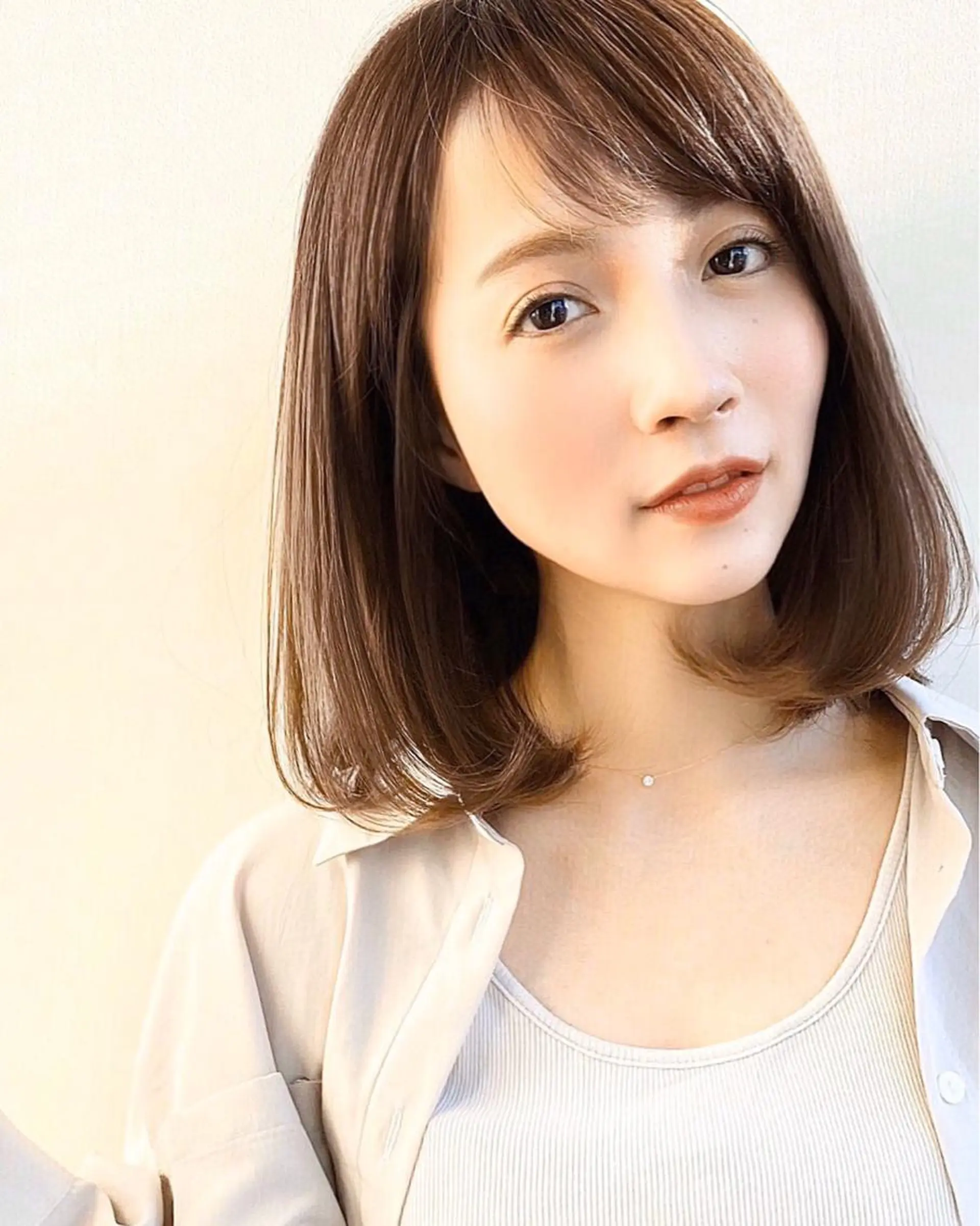 ミディアム カラー パーマ 💫期間限定価格💫 似合わせカット🧚のヘアスタイル