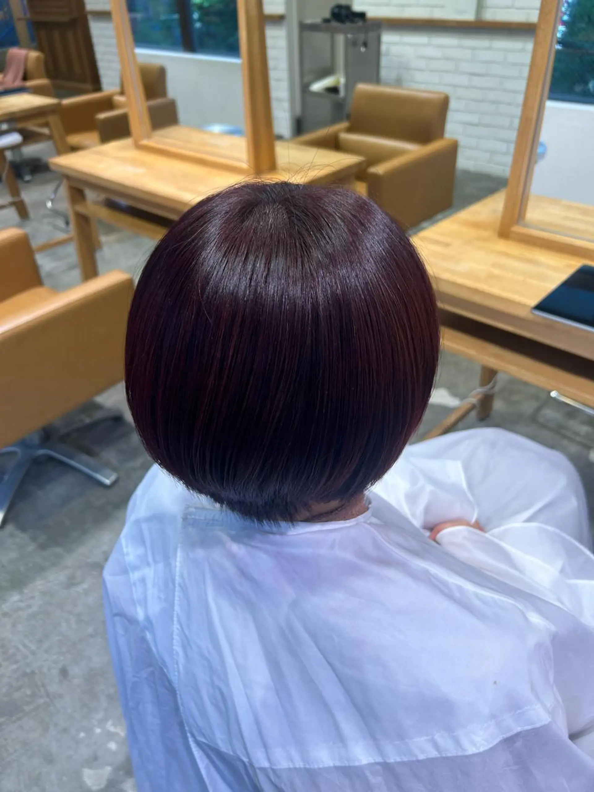 ショート カラー ブラウンカラー ピンクカラー ピンクブラウン トリートメント 当日予約OK 🌷🤍まどかのヘアスタイル