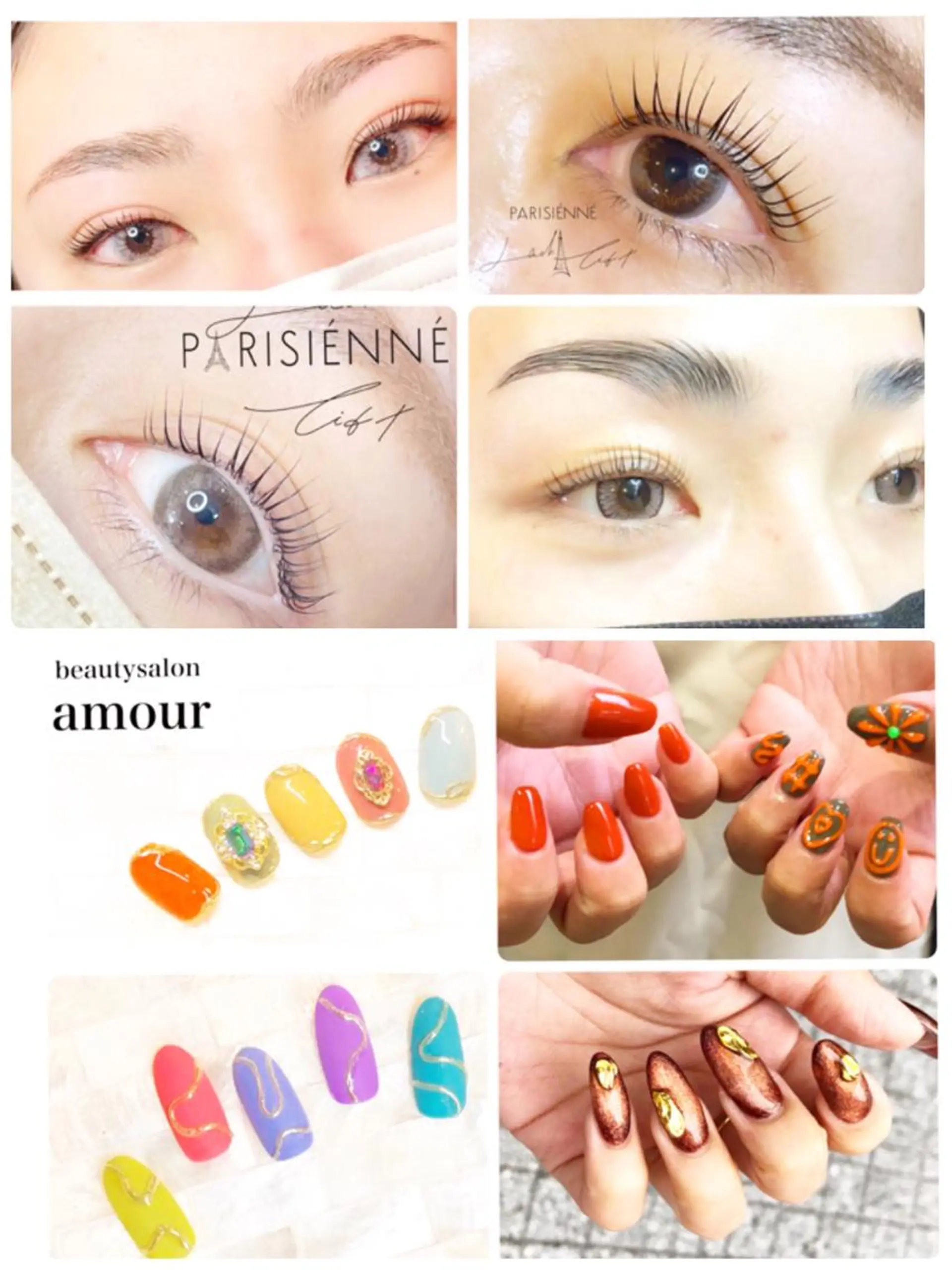 ネイル マツエク・マツパ アイブロウ amour 平塚所属・amour 平塚店のネイルデザイン