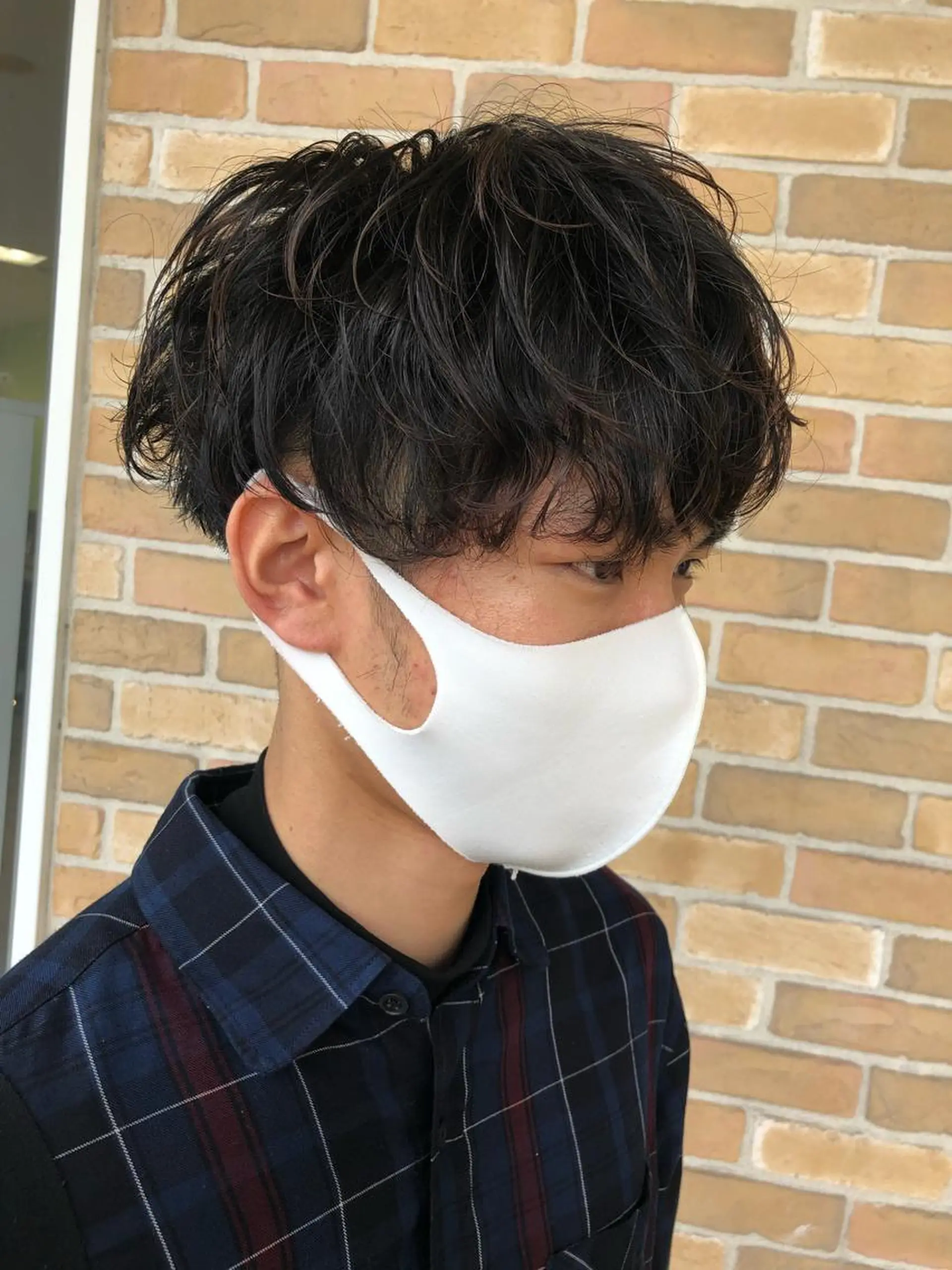 ショート カラー パーマ メンズ ❣️倉敷❣️美髪 カラー能登一成のヘアスタイル