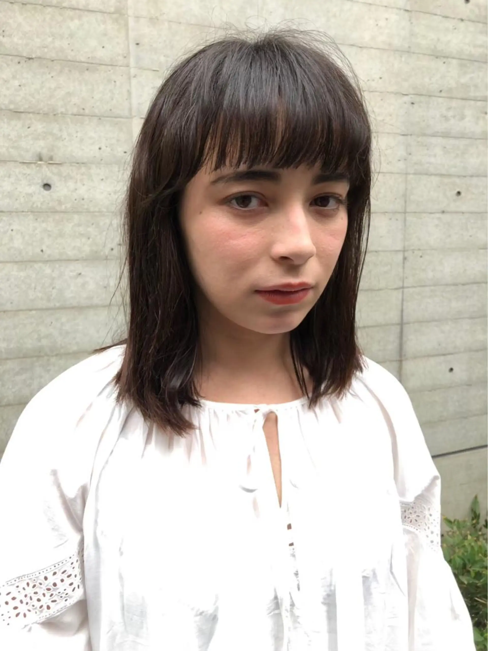 ミディアム ヘアカラー トリートメント ✨色持ちの良い艶 カラー✨蟹江真世のヘアスタイル