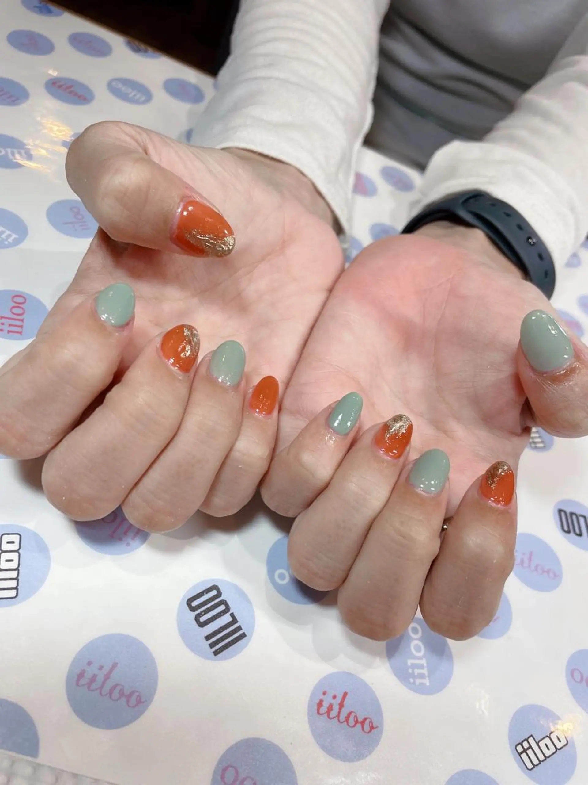 ネイル iiloo aromaworksのネイルデザイン