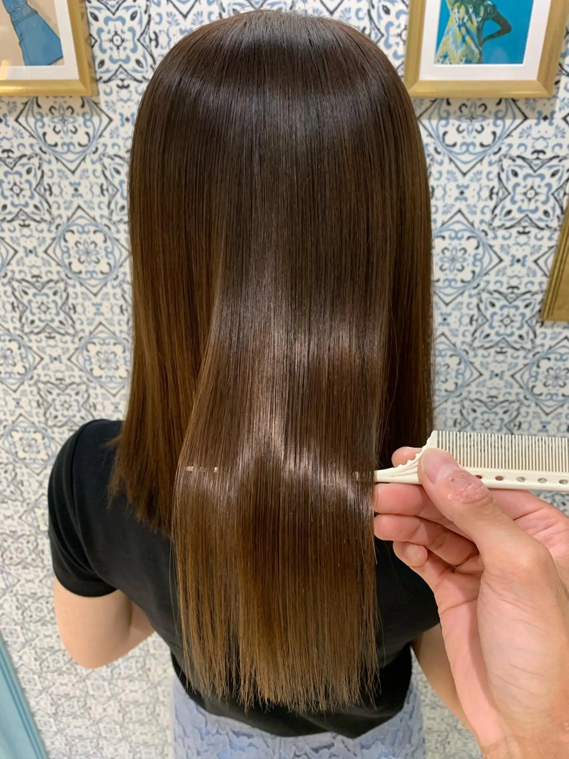 ロング トリートメント 【代表】 高瀬慎也/縮毛矯正のヘアスタイル