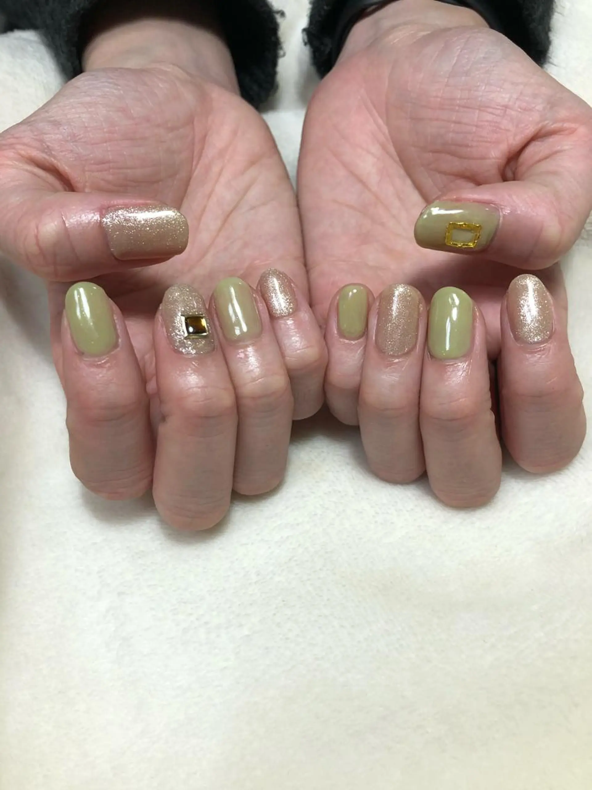 ネイル ピスタチオネイル nails 🎀meのネイルデザイン