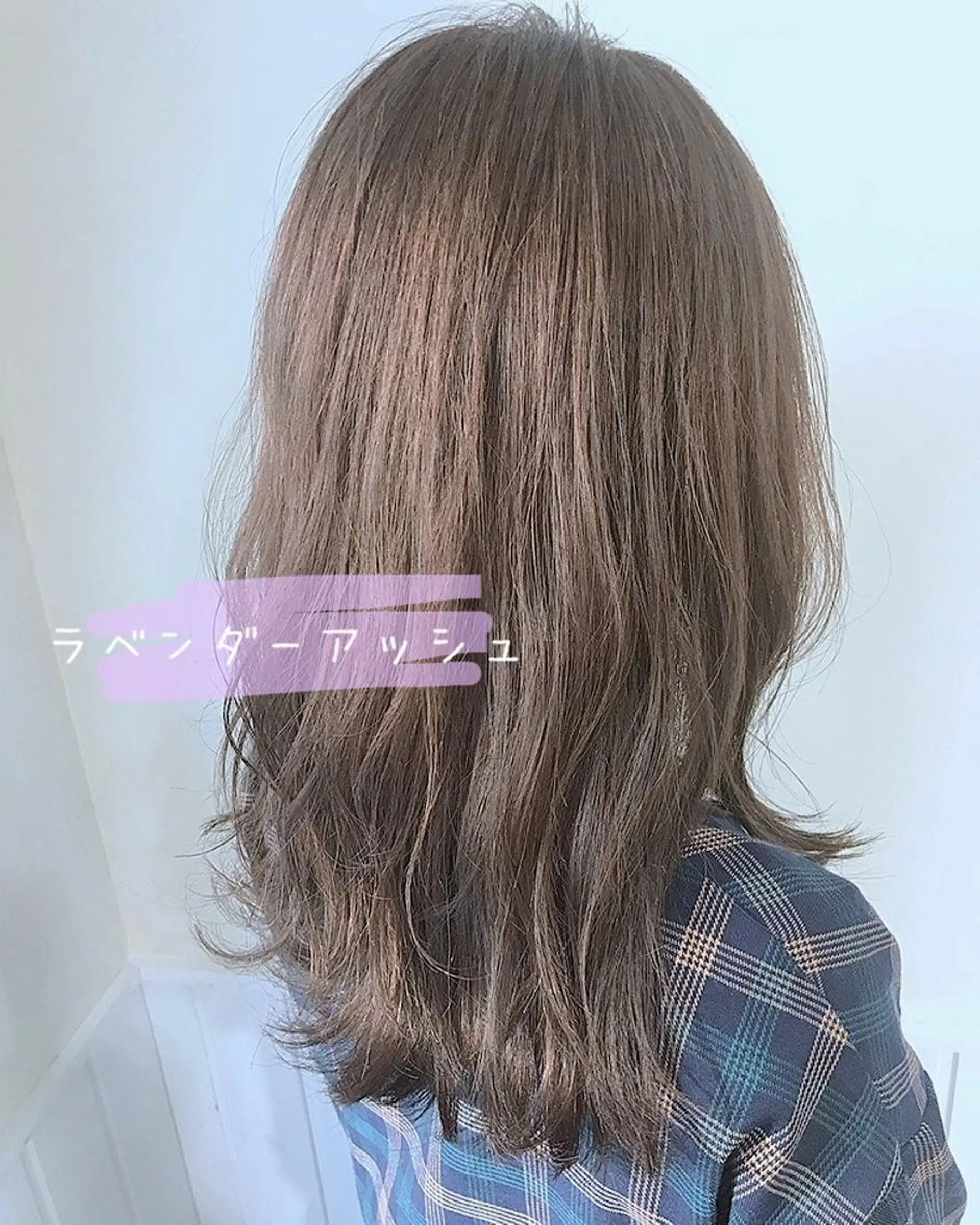 セミロング カラー ヘアアレンジ パーマ×ウルフカット koya☆のヘアスタイル