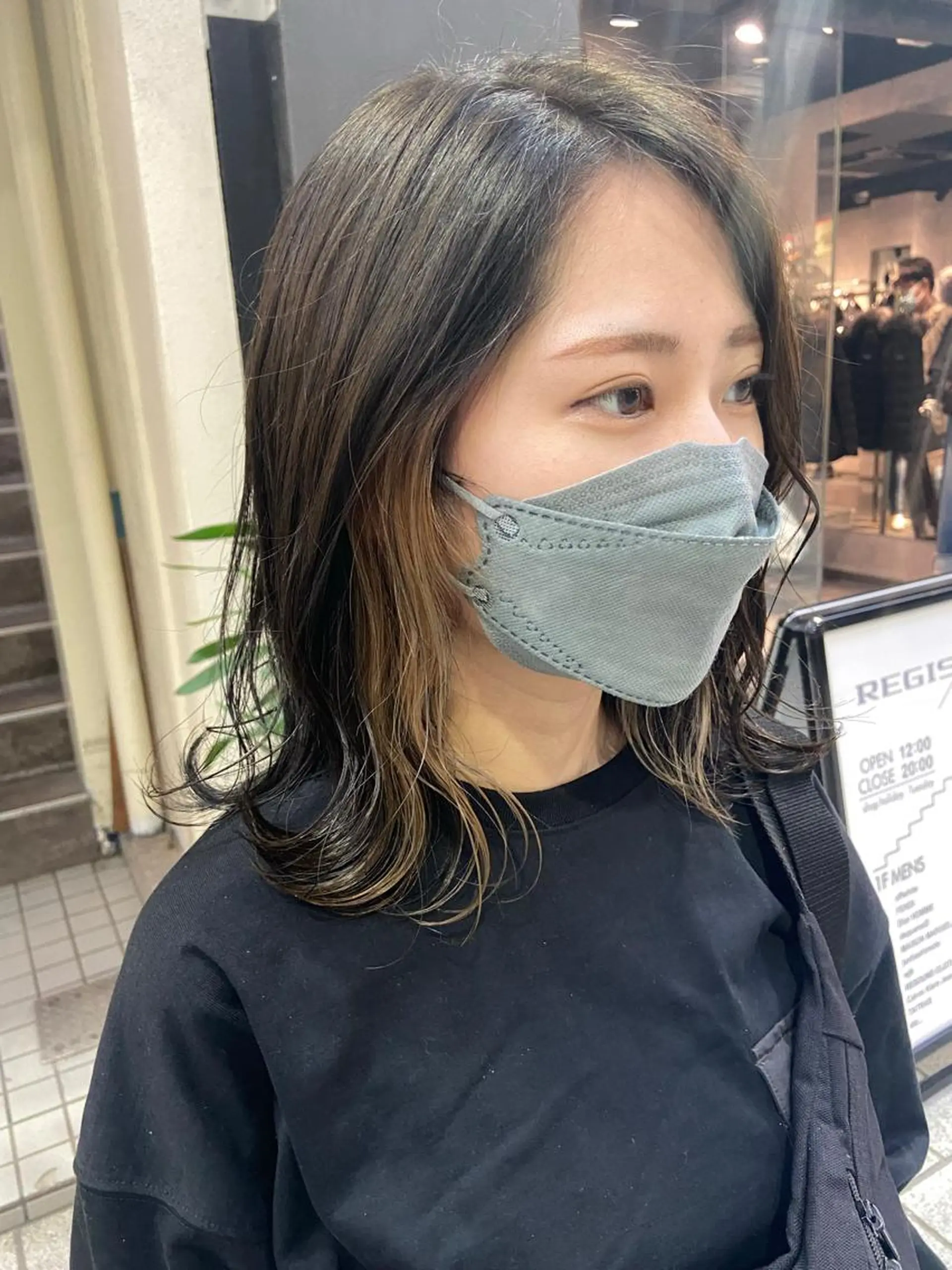 ミディアム nico🏁 rihoのヘアスタイル