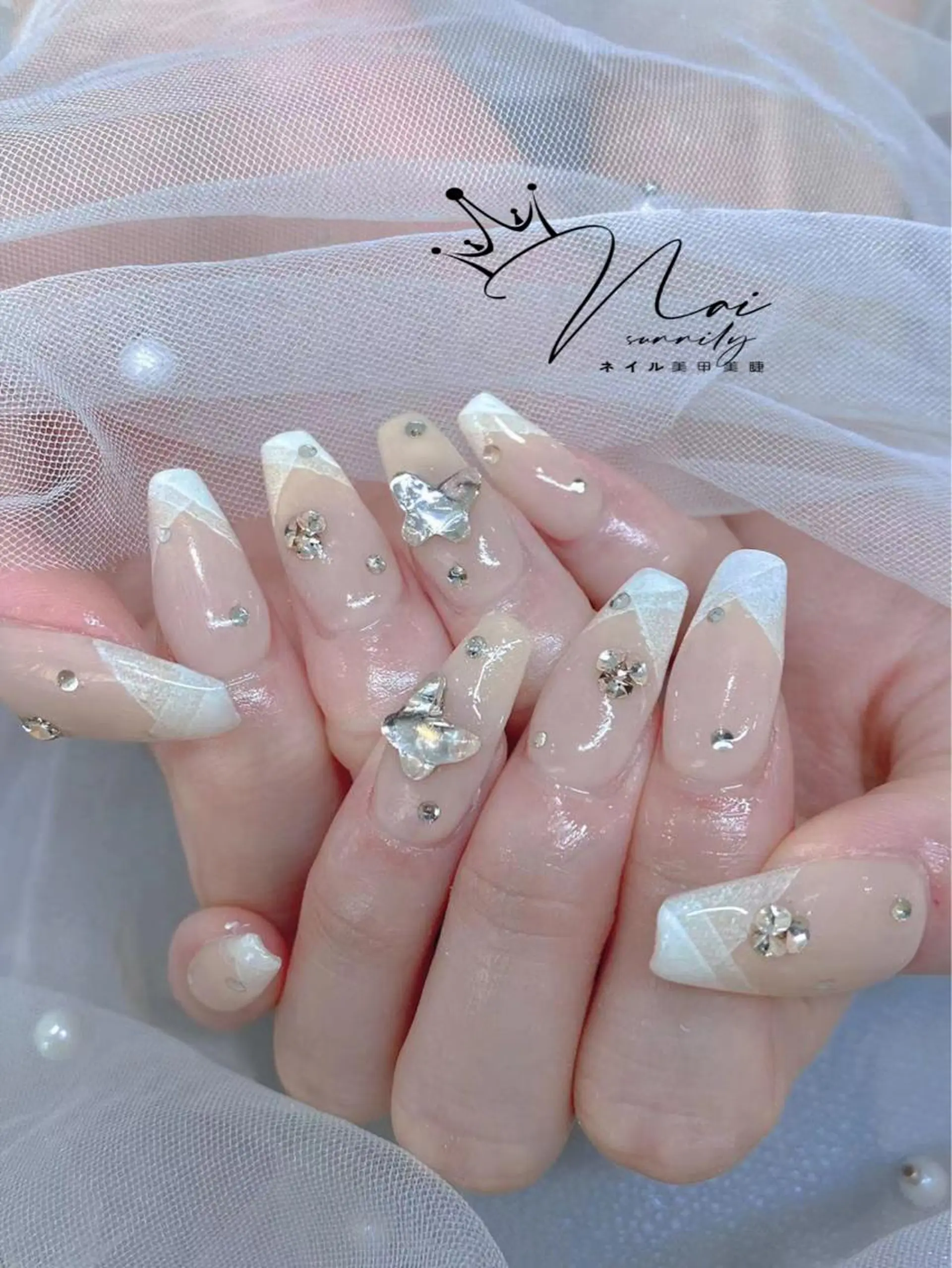 ネイル 長さだし専門店 M2　rikaのネイルデザイン