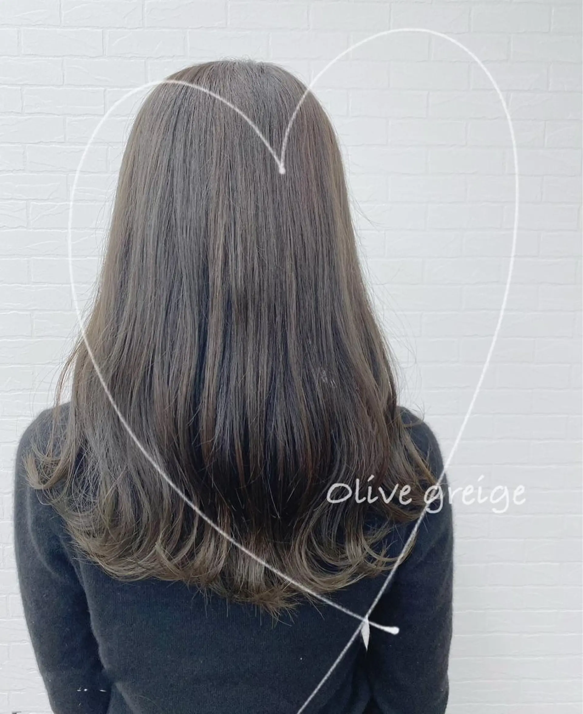 セミロング カラー GRANLUSSO 〜グランルッソ駅前店所属・木口 嘉美のヘアスタイル