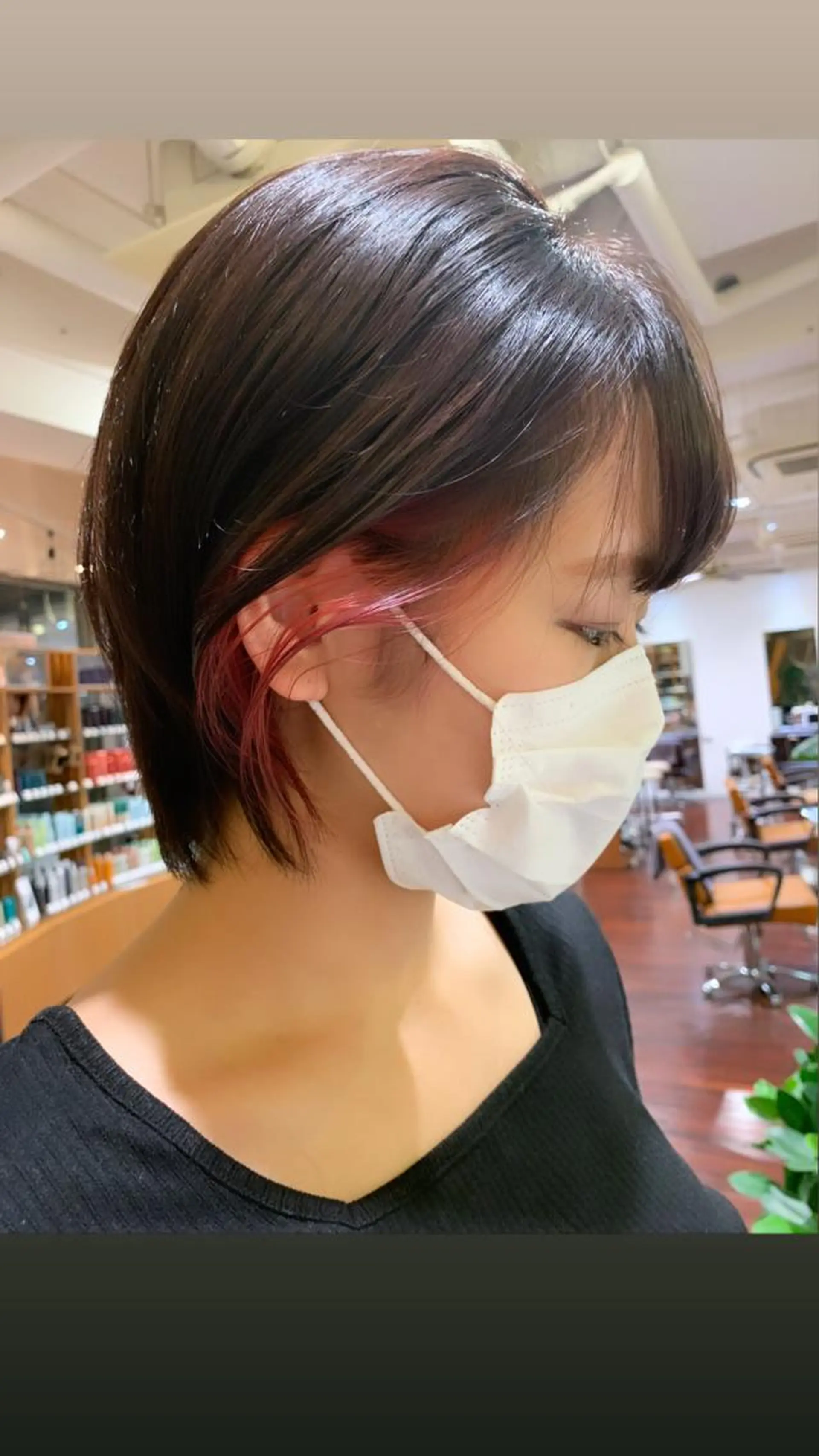 カラー ブリーチ ヘアカラー OASIS AVEDA ザ・ペニンシュラ東京所属・OASISAVEDA 真生のヘアスタイル