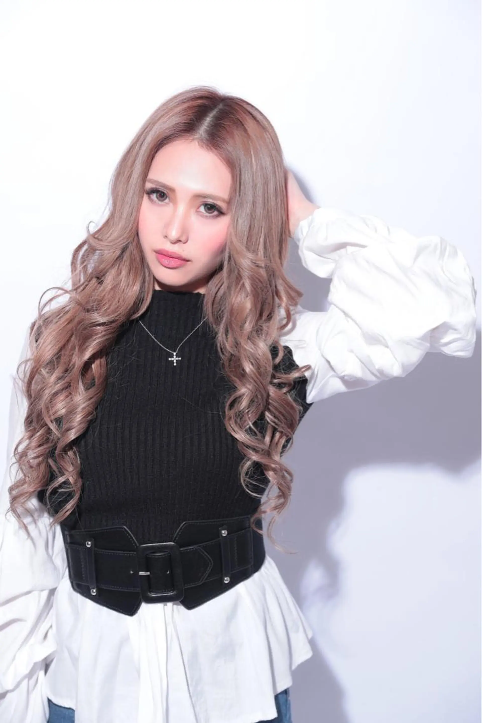 ロング カラー エクステ alpha. カラーエクステ下妻のヘアスタイル