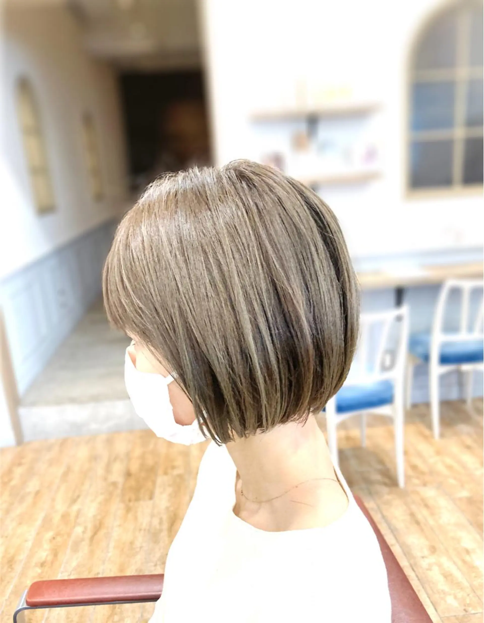 ショート カラー 菅原 綾のヘアスタイル