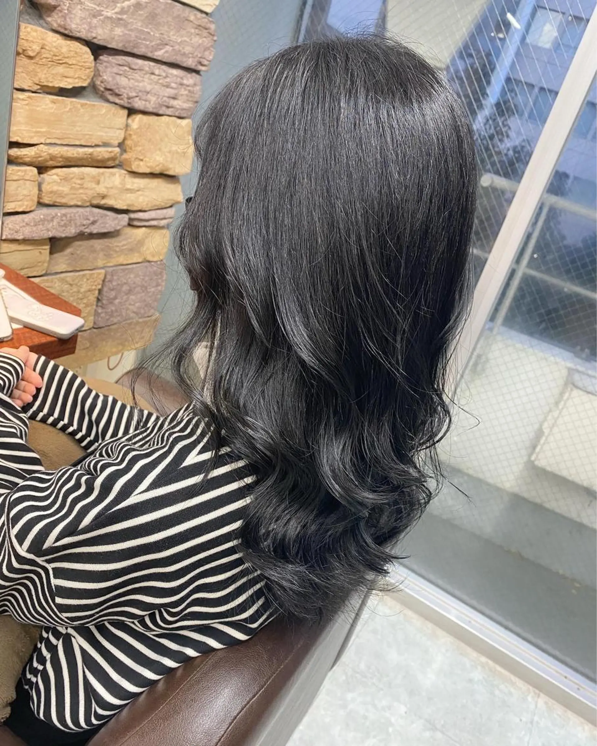 ロング カラー 後藤紗英/髪質改善 /オリーブベージュのヘアスタイル